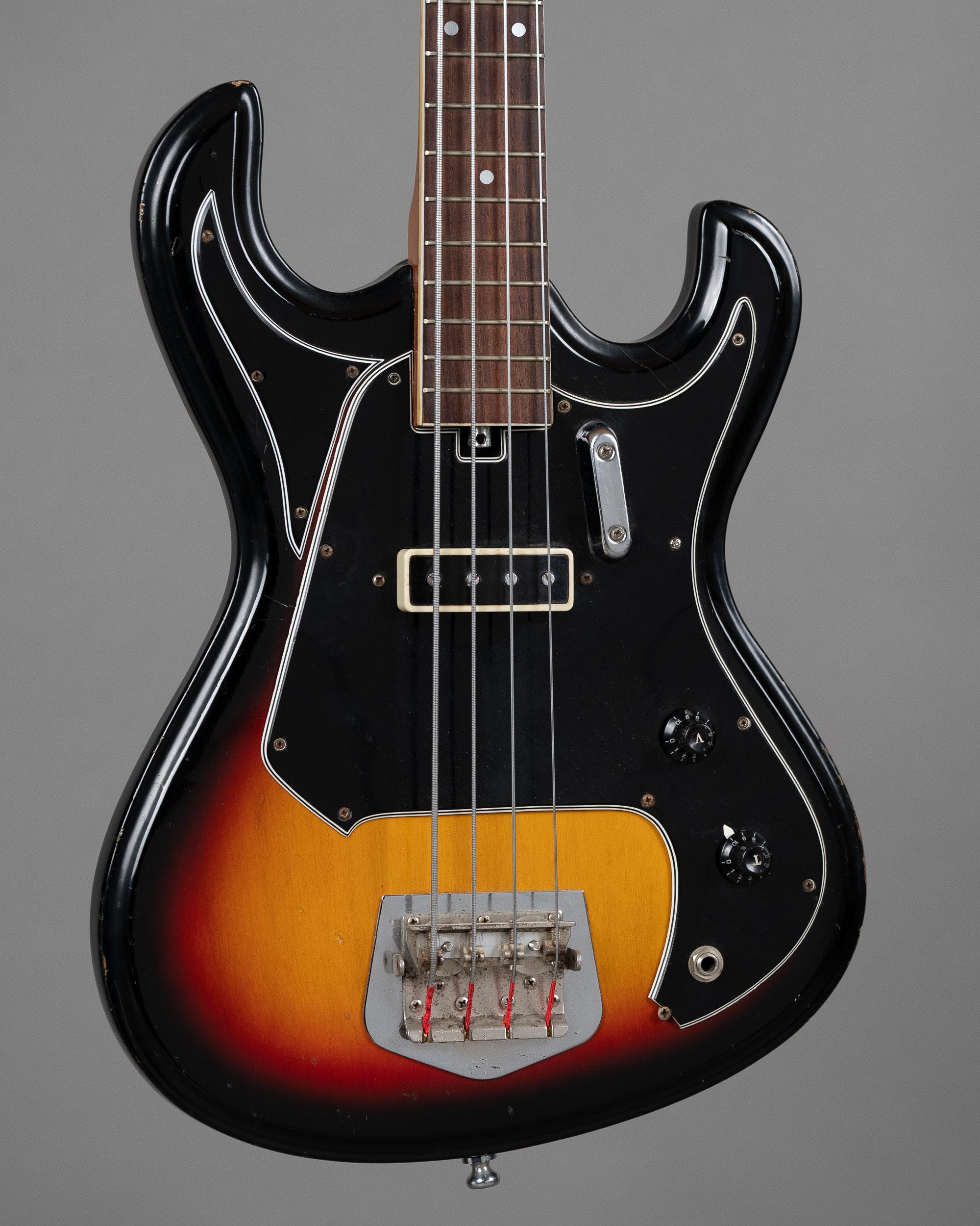 c1960s Teisco Bass (Japan, Sunburst)
