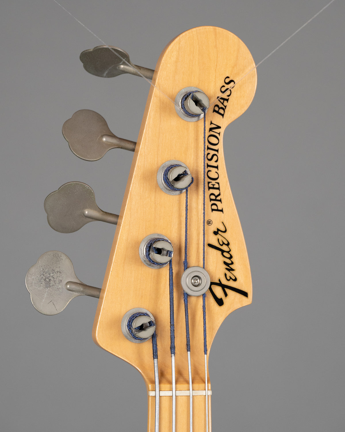 c2002 Fender PB-72 Unlined Fretless (Japan, Natural)