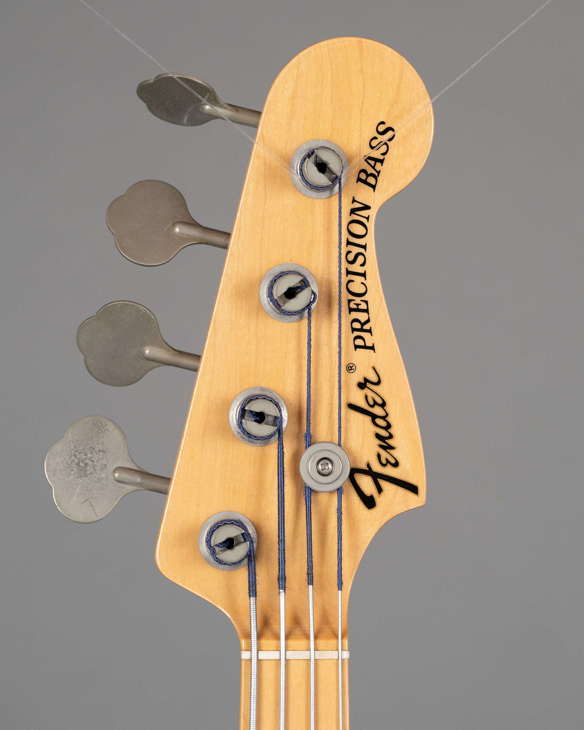 c2002 Fender PB-72 Unlined Fretless (Japan, Natural)