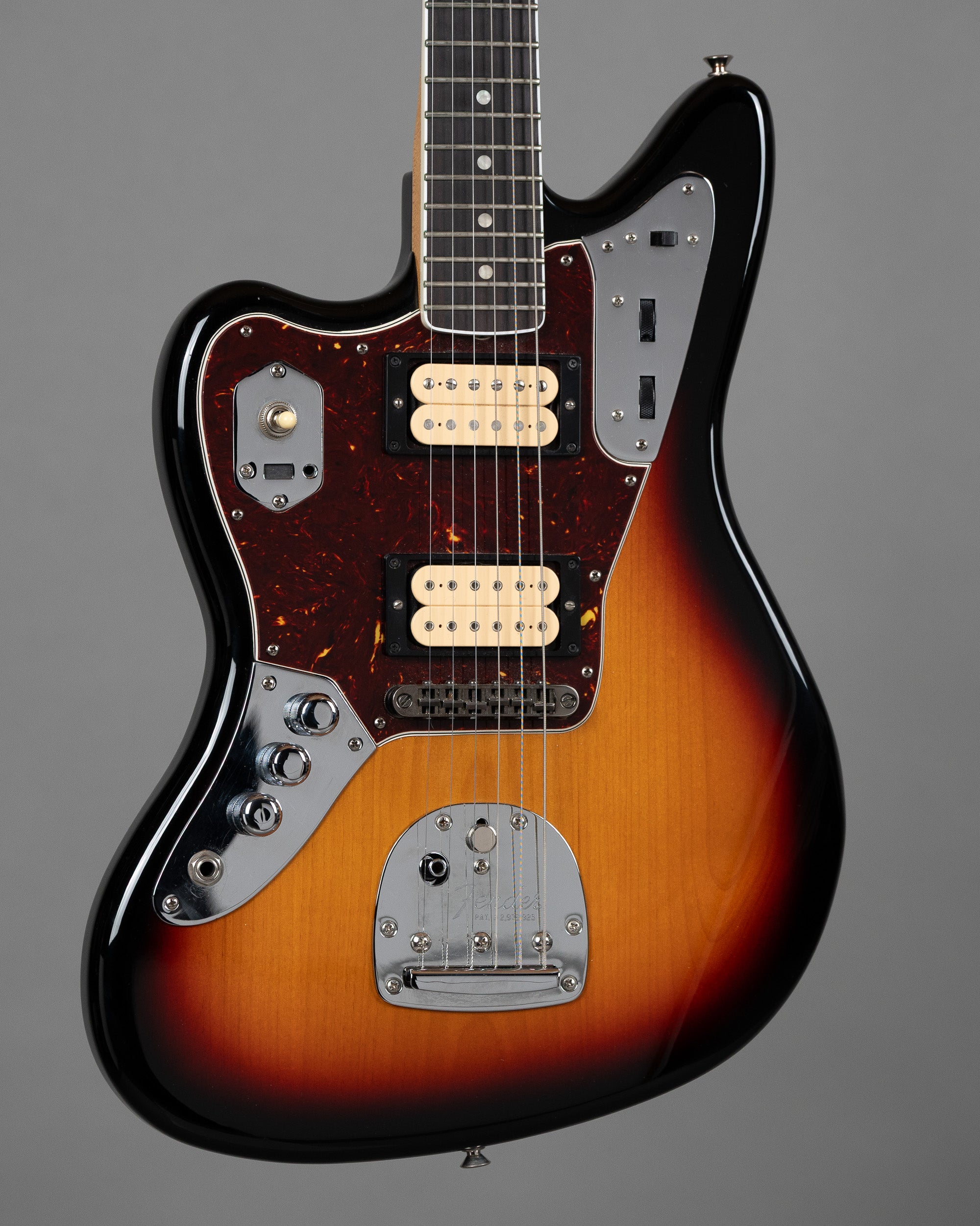 2021 Fender Kurt Cobain Jaguar (Mexico,  Left-Handed, Sunburst, Fender G&G Case)