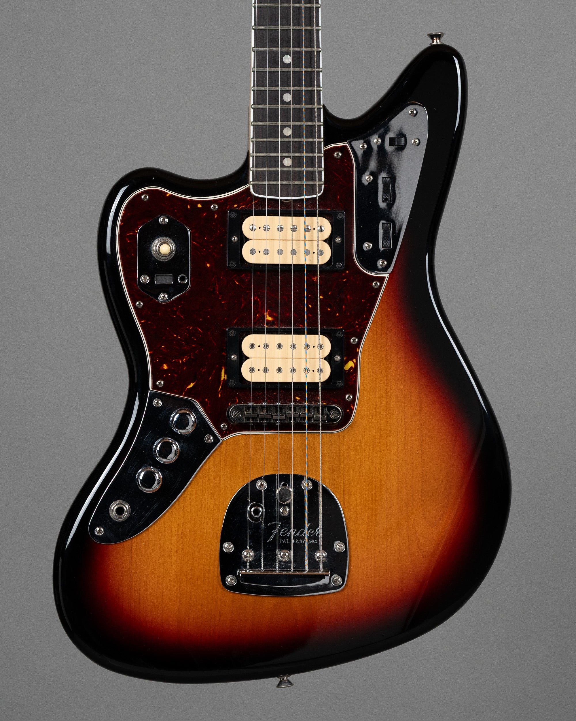 2021 Fender Kurt Cobain Jaguar (Mexico,  Left-Handed, Sunburst, Fender G&G Case)