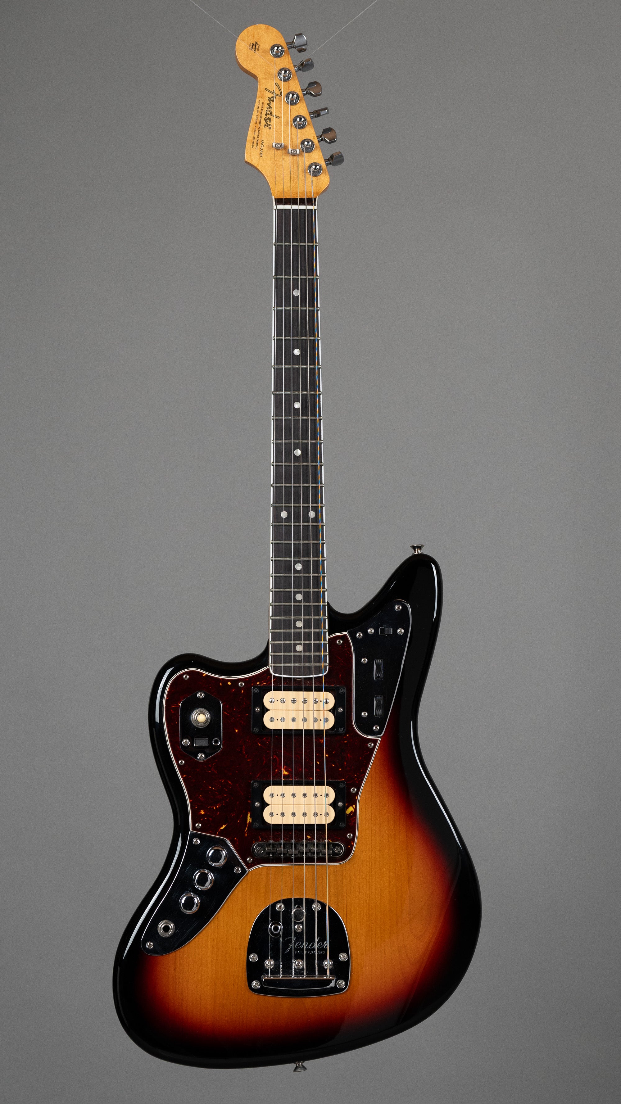 2021 Fender Kurt Cobain Jaguar (Mexico,  Left-Handed, Sunburst, Fender G&G Case)
