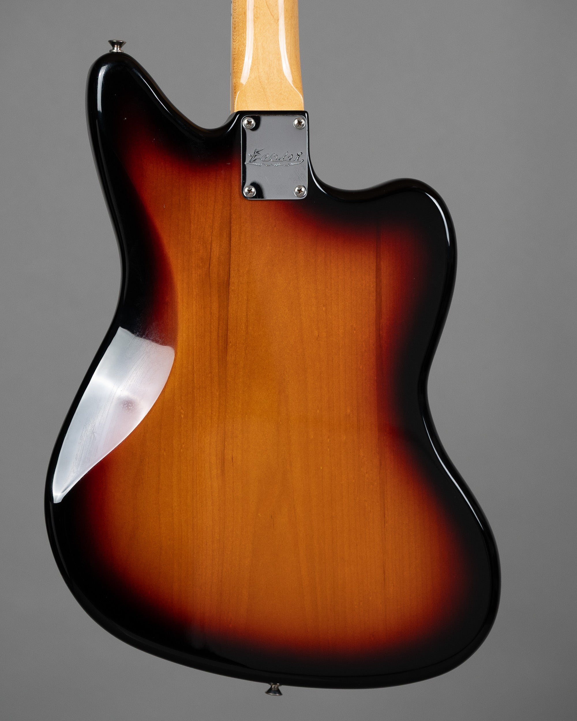 2021 Fender Kurt Cobain Jaguar (Mexico,  Left-Handed, Sunburst, Fender G&G Case)