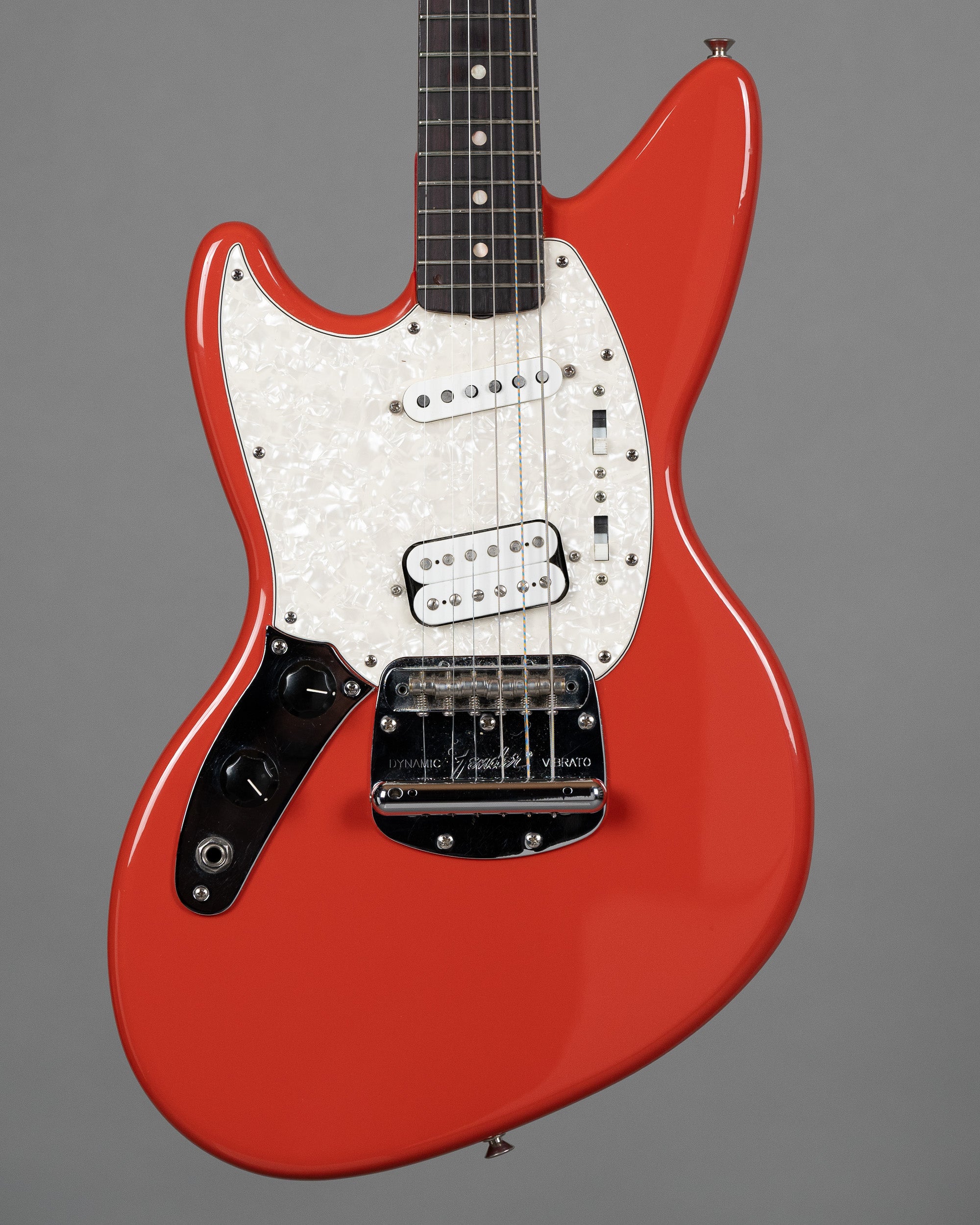 2021 Fender Kurt Cobain Jag-Stang (Mexico, Left-Handed, Fiesta Red)