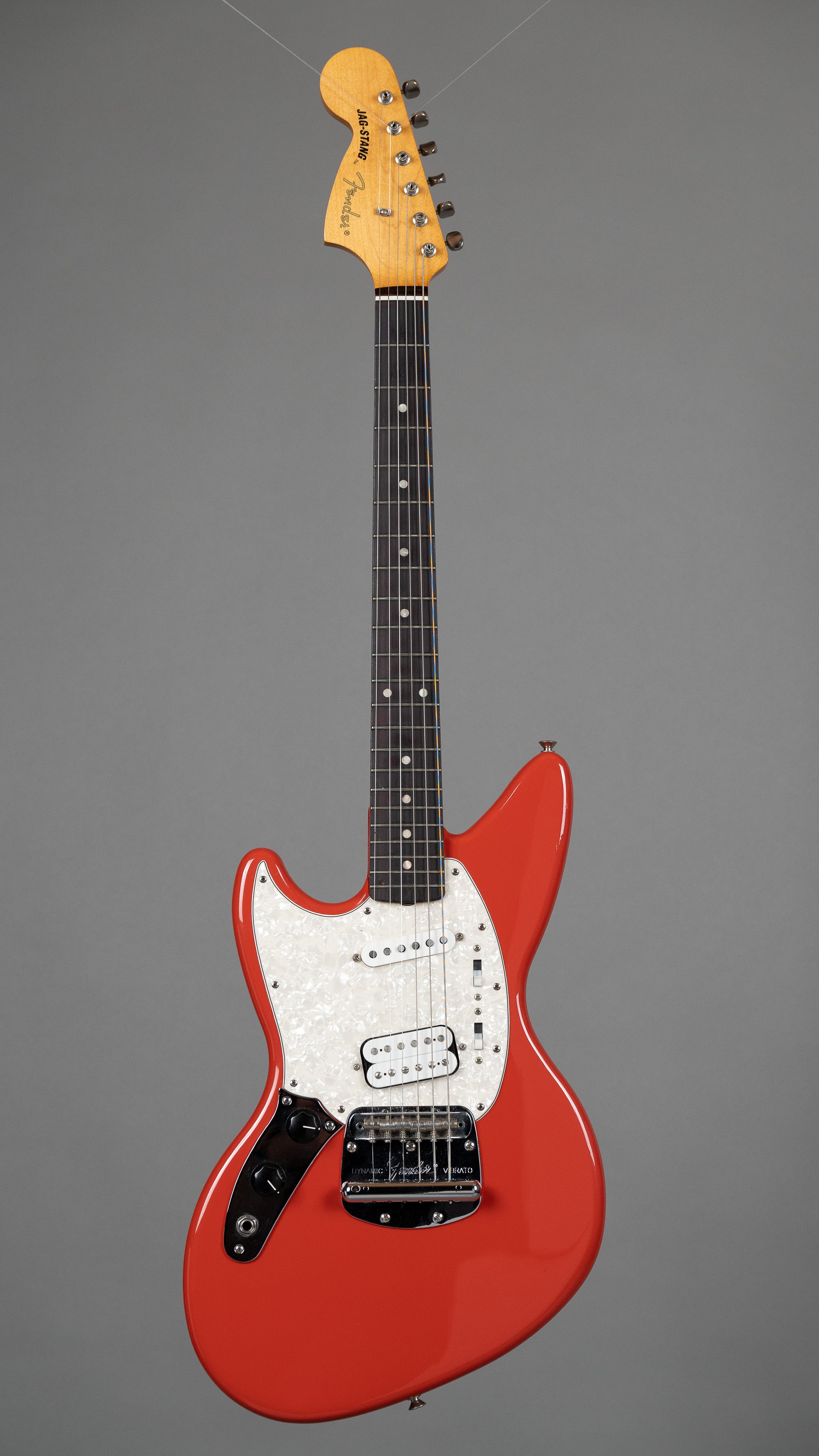 2021 Fender Kurt Cobain Jag-Stang (Mexico, Left-Handed, Fiesta Red)