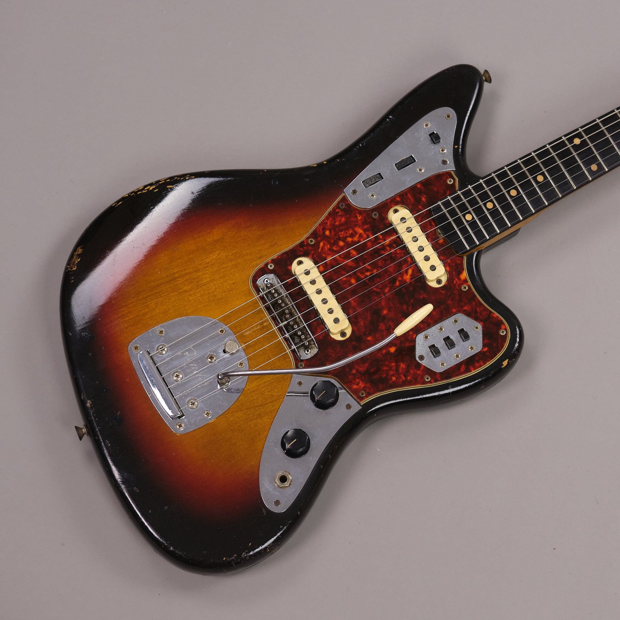 1962 Fender Jaguar (USA, Sunburst, HSC)