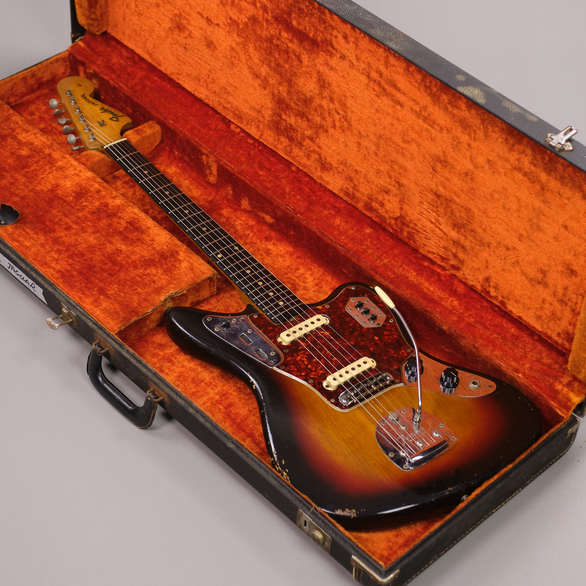 1962 Fender Jaguar (USA, Sunburst, HSC)