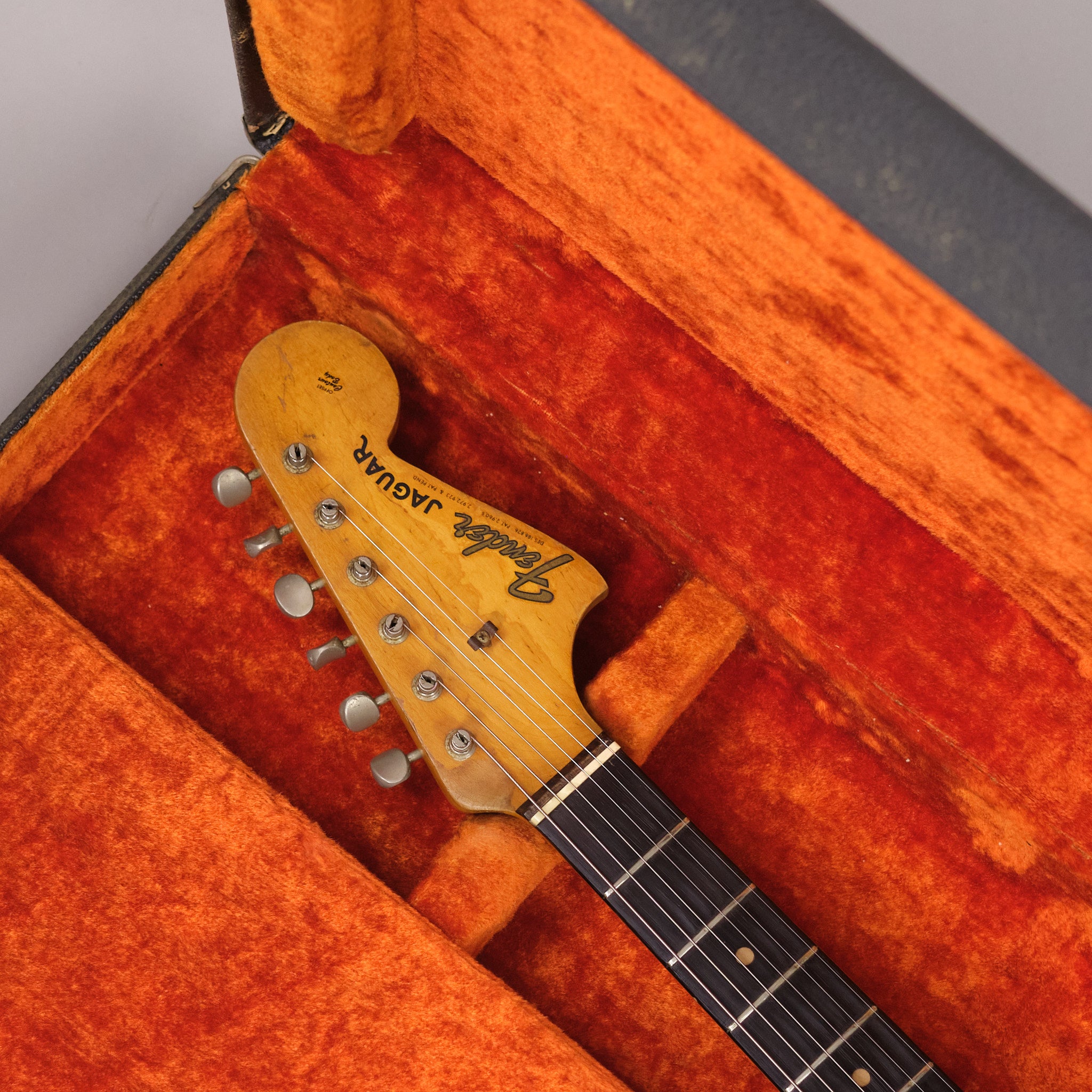 1962 Fender Jaguar (USA, Sunburst, HSC)