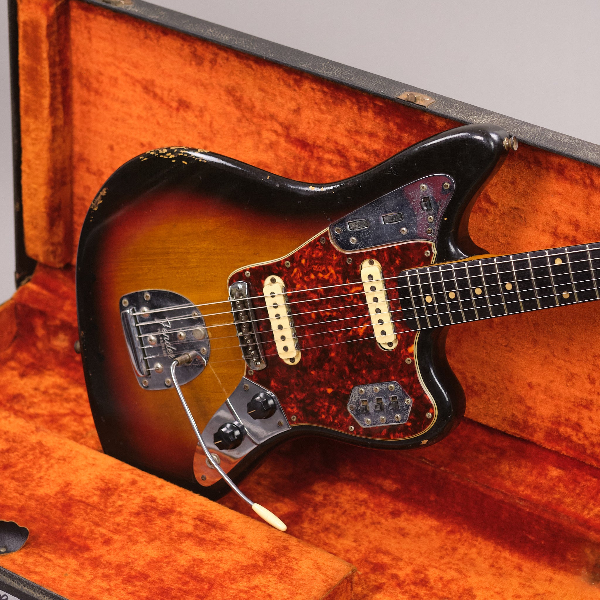 1962 Fender Jaguar (USA, Sunburst, HSC)