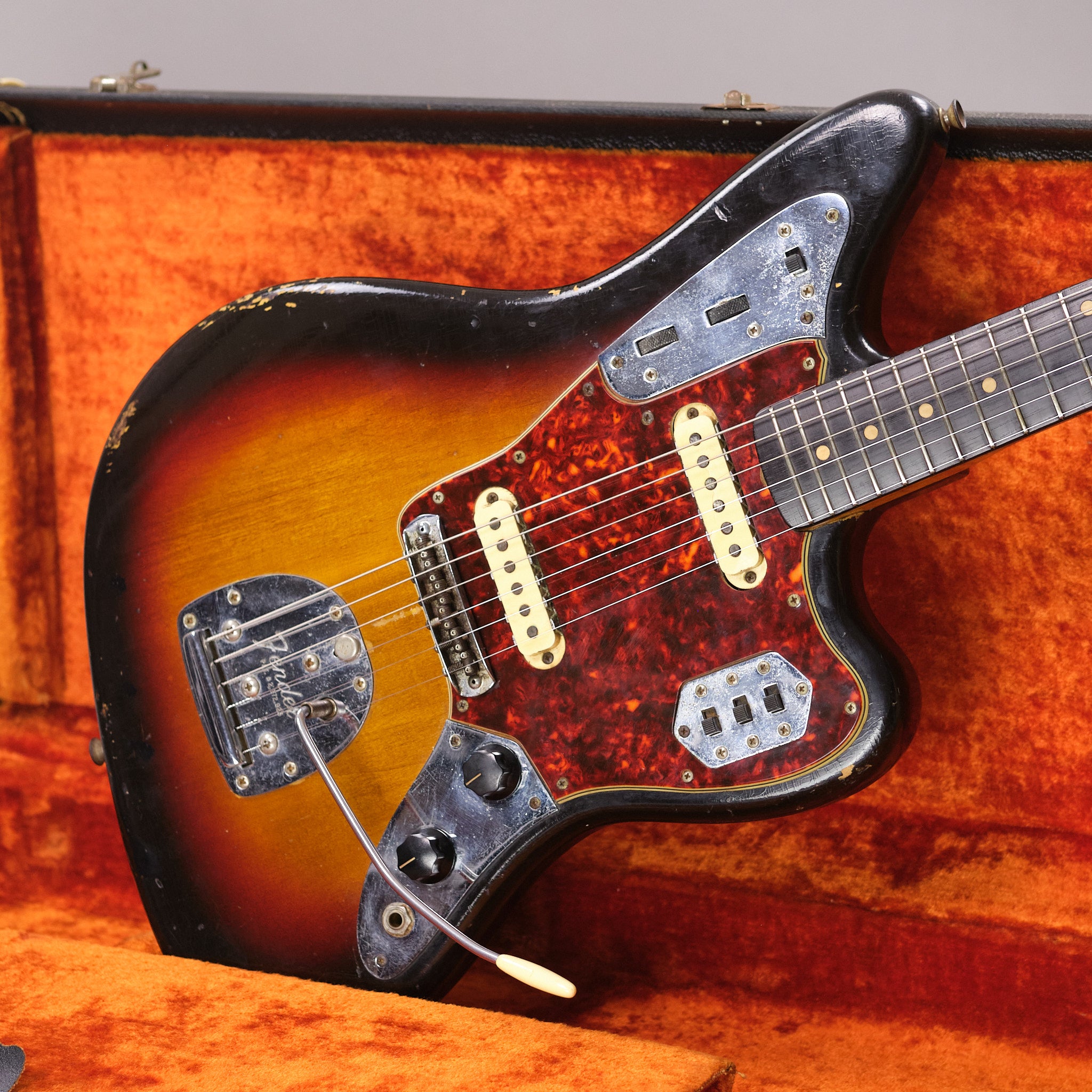 1962 Fender Jaguar (USA, Sunburst, HSC)