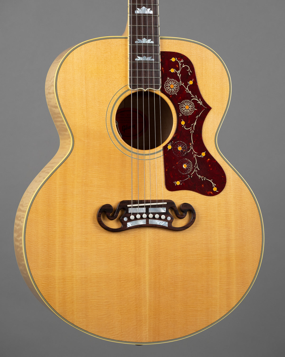 2021 Gibson SJ-200 Natural with Pickup (USA, Natural, LR Bags, OHSC)