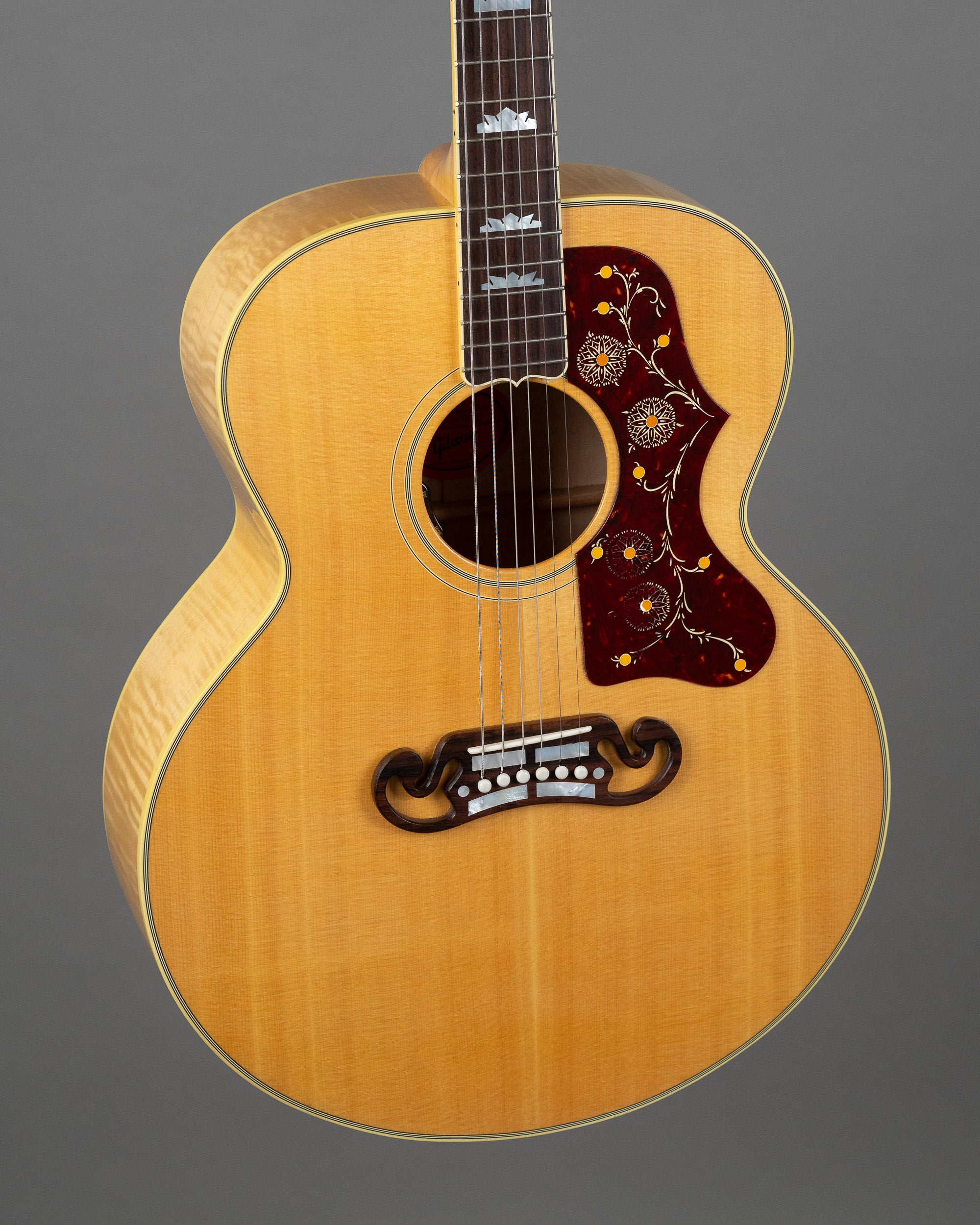 2021 Gibson SJ-200 Natural with Pickup (USA, Natural, LR Bags, OHSC)