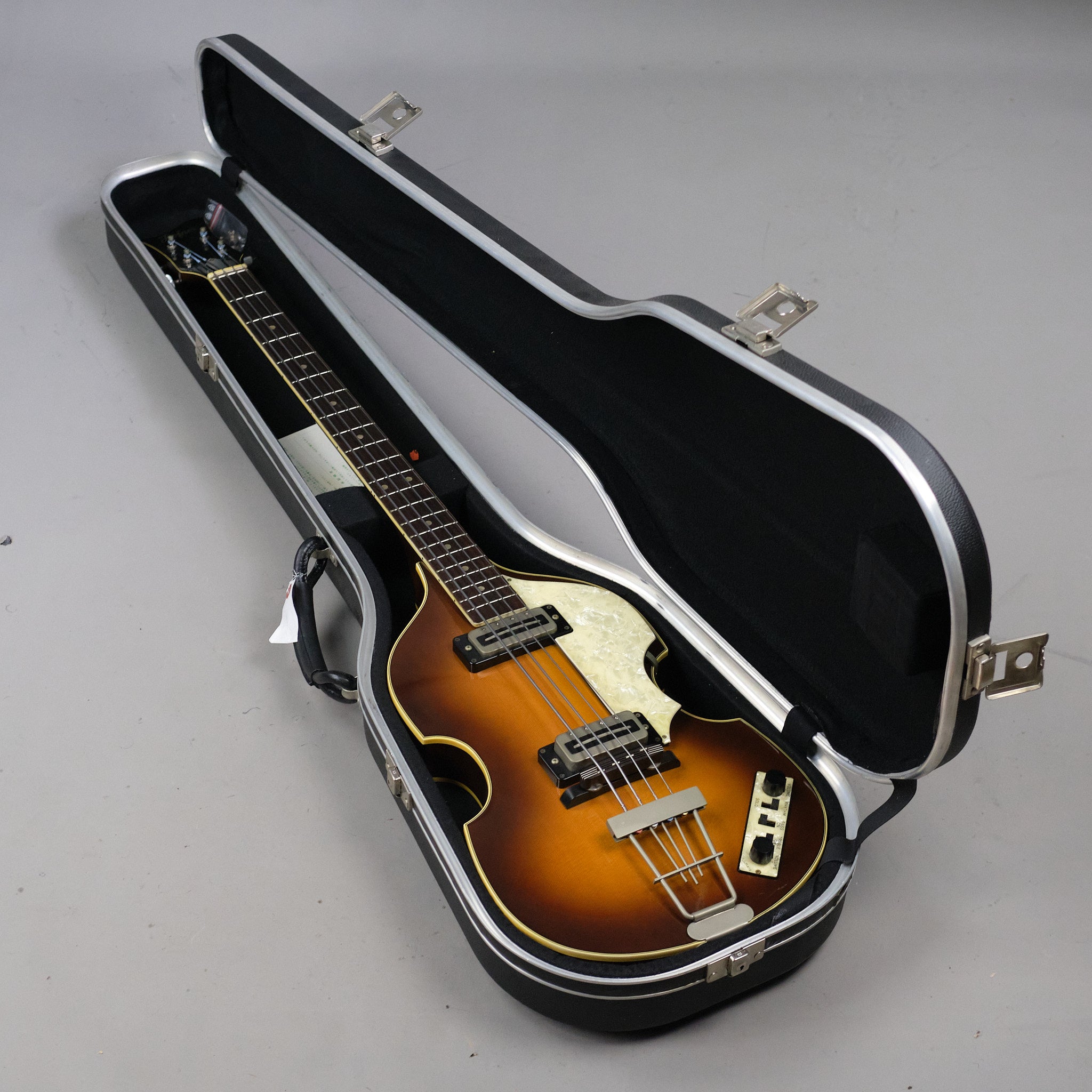 1978 Hofner 500/1 'Viola Bass' (Germany, Sunburst, Blade Pickups, OHSC)