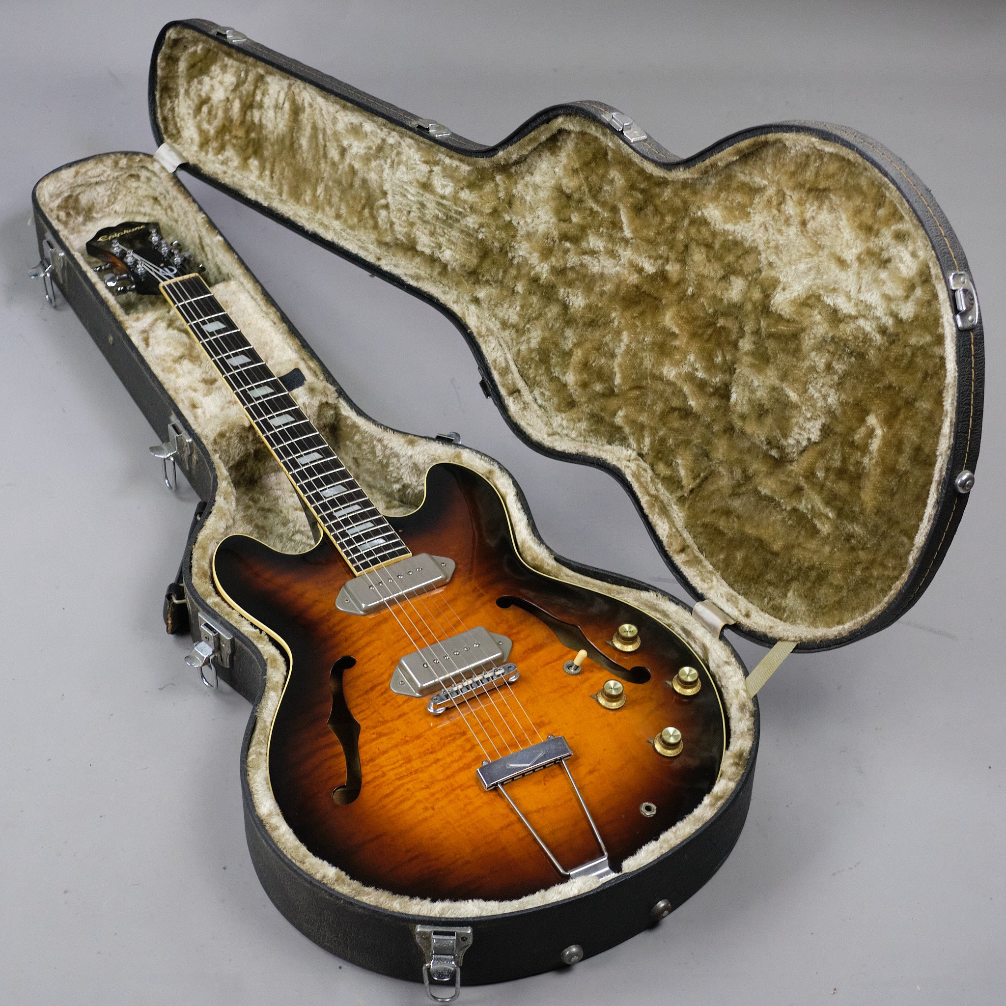 1994 Epiphone Casino S (Japan, Sunburst, HSC)