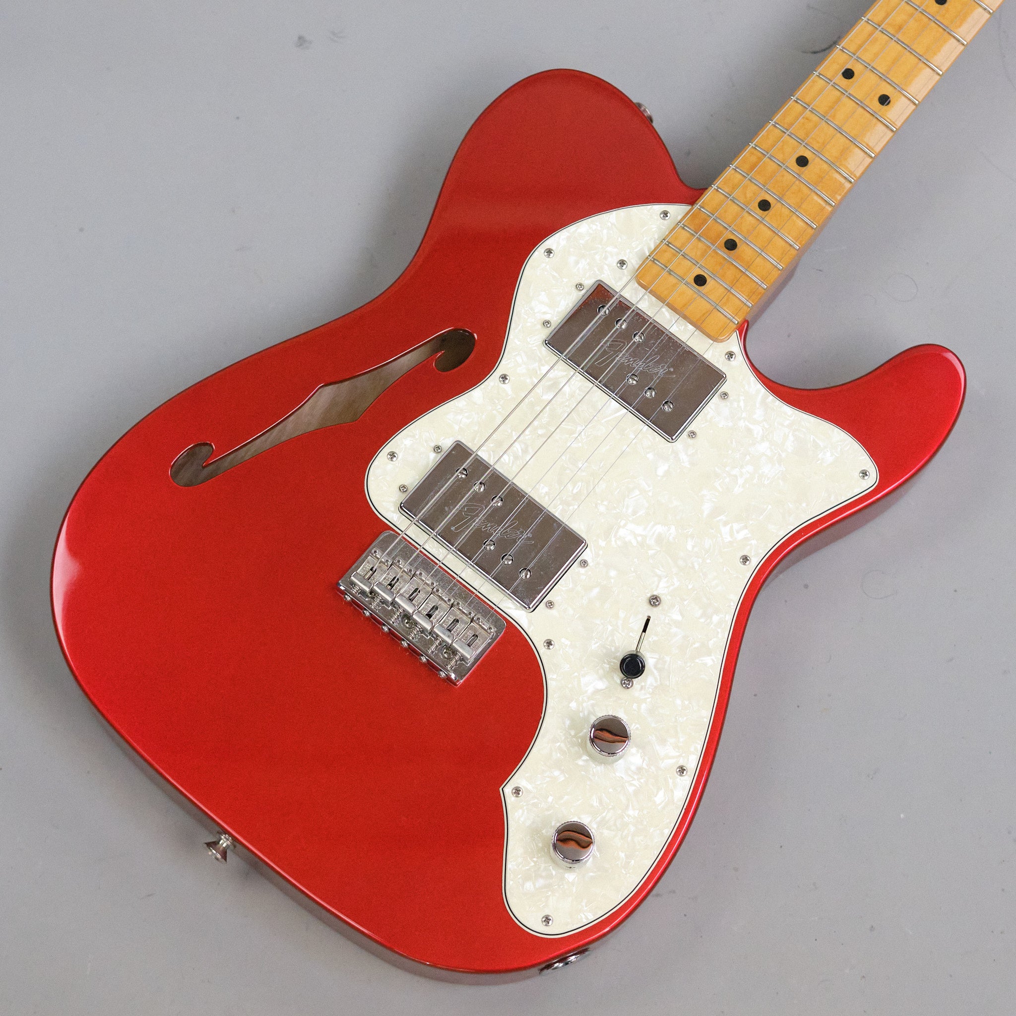 2019 Fender Vintera Telecaster Thinline (Mexico, Candy Apple Red)