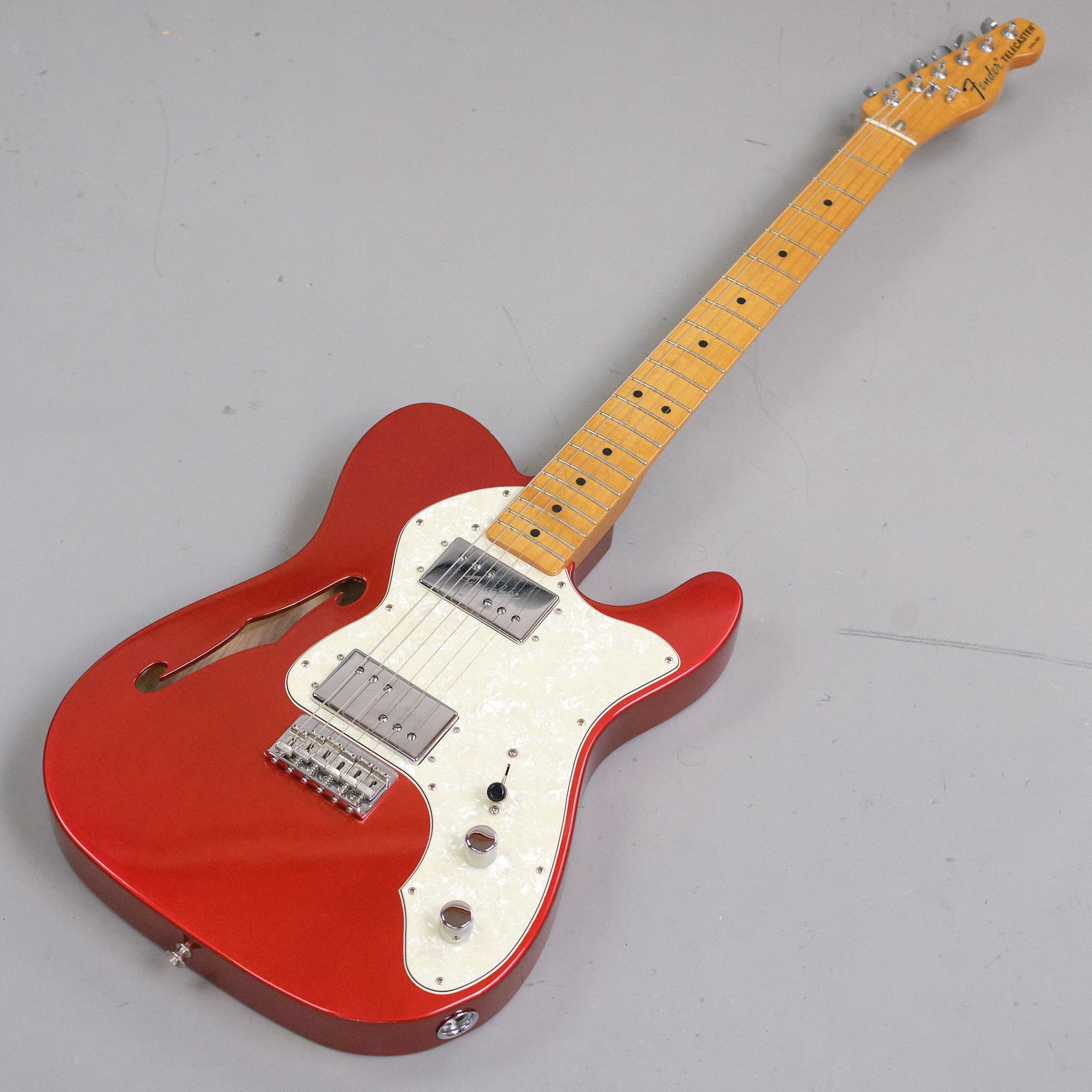 2019 Fender Vintera Telecaster Thinline (Mexico, Candy Apple Red)