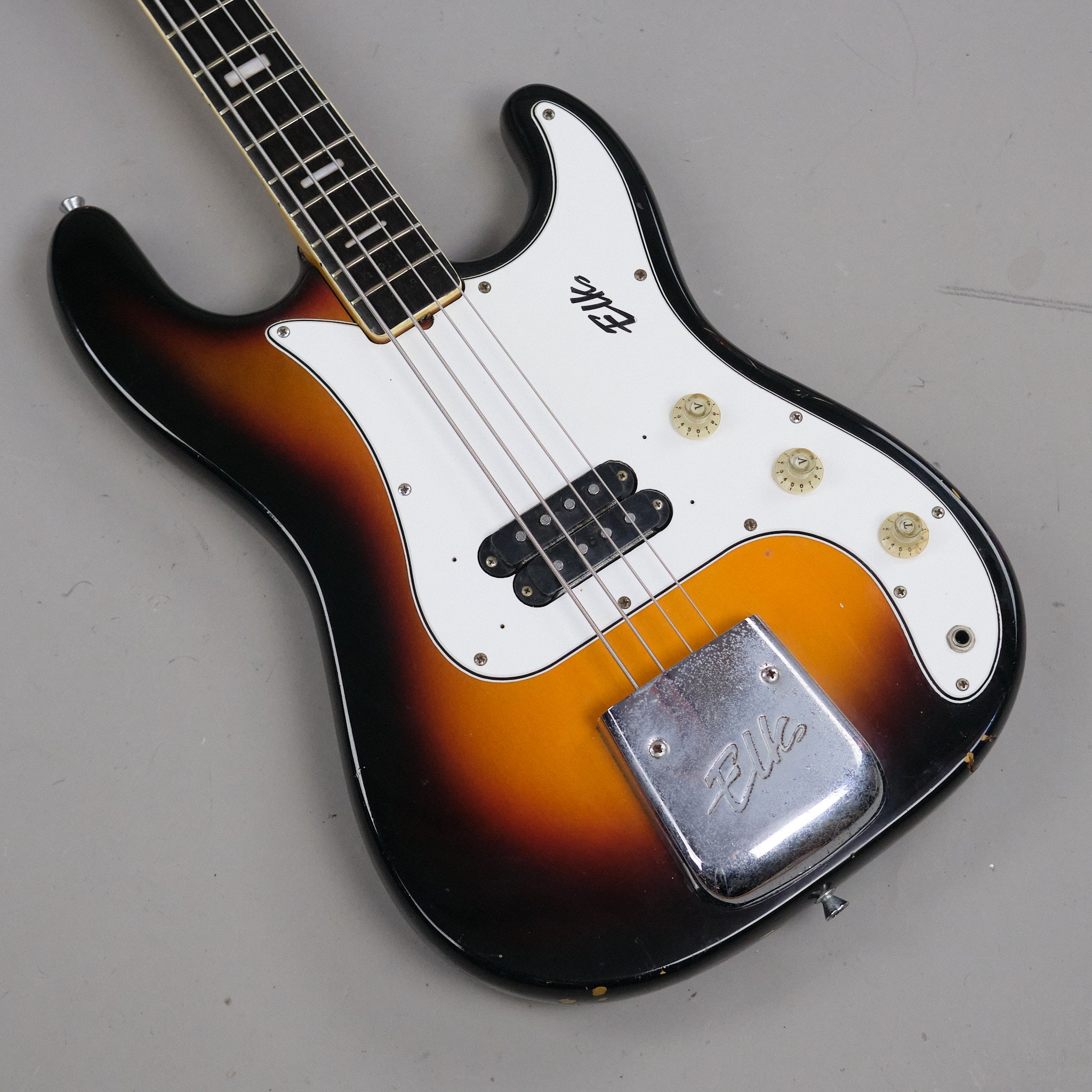 1960s Elk BS-400 Bass (Japan, Sunburst)