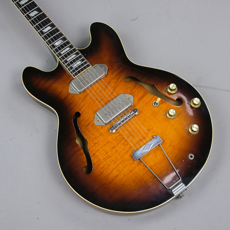 1994 Epiphone Casino S (Japan, Sunburst, HSC)