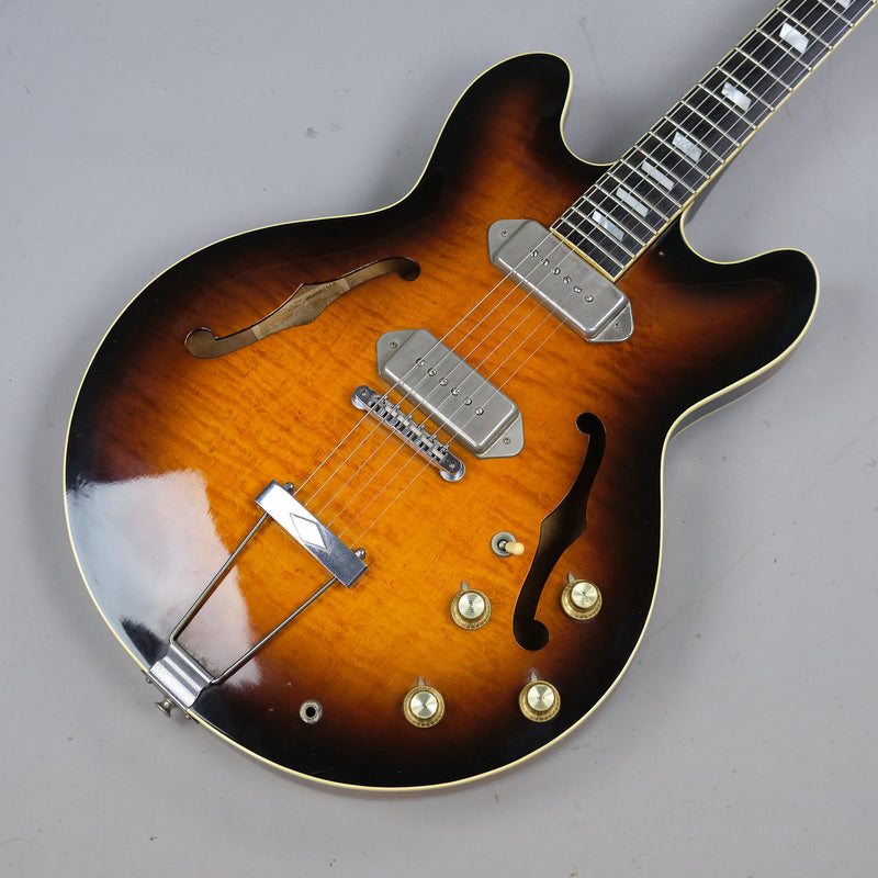 1994 Epiphone Casino S (Japan, Sunburst, HSC)