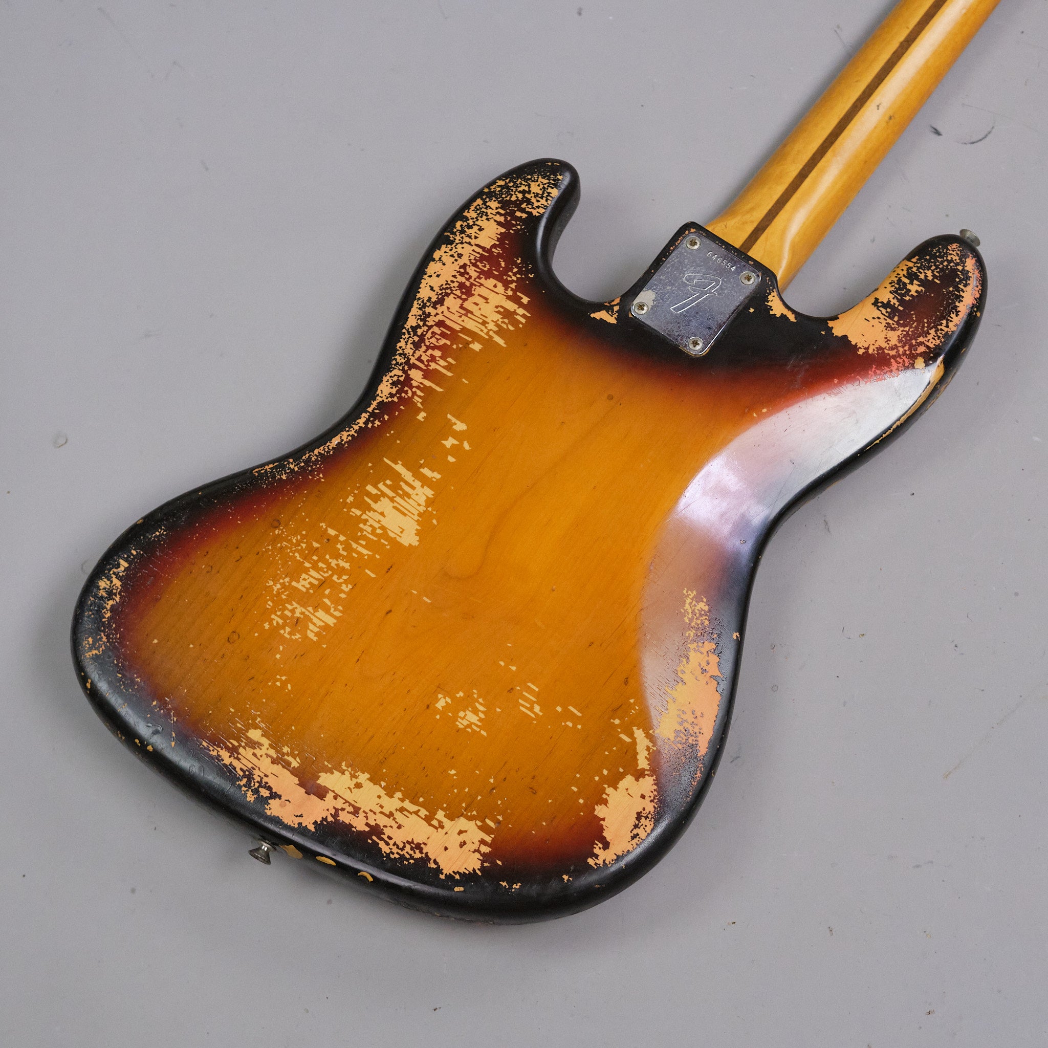 1975 Fender Jazz Bass (USA, Sunburst, OHSC)