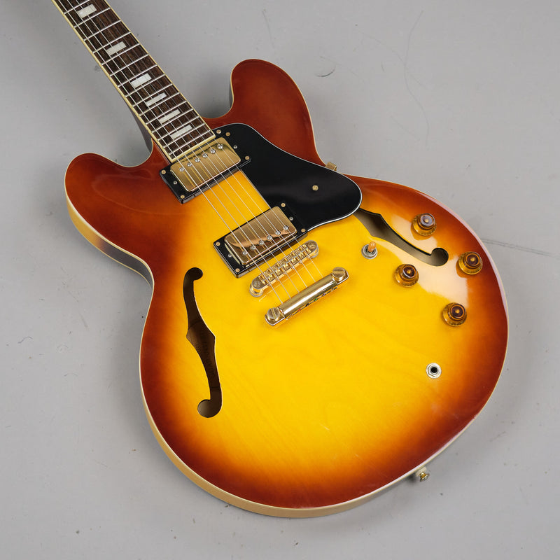 2010s Epiphone Dot ES 335 IT (China, Teaburst, HSC)