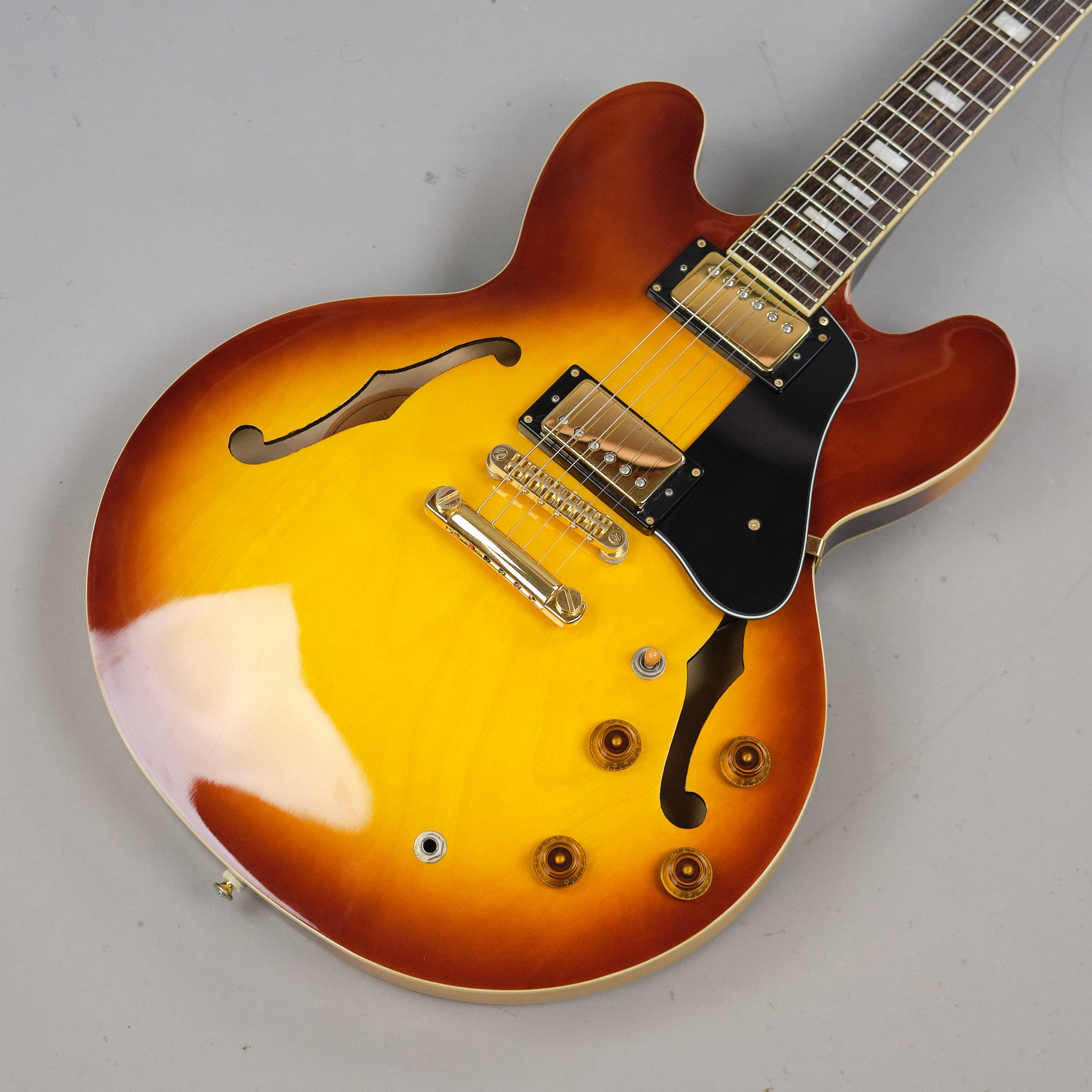 2010s Epiphone Dot ES 335 IT (China, Teaburst, HSC)