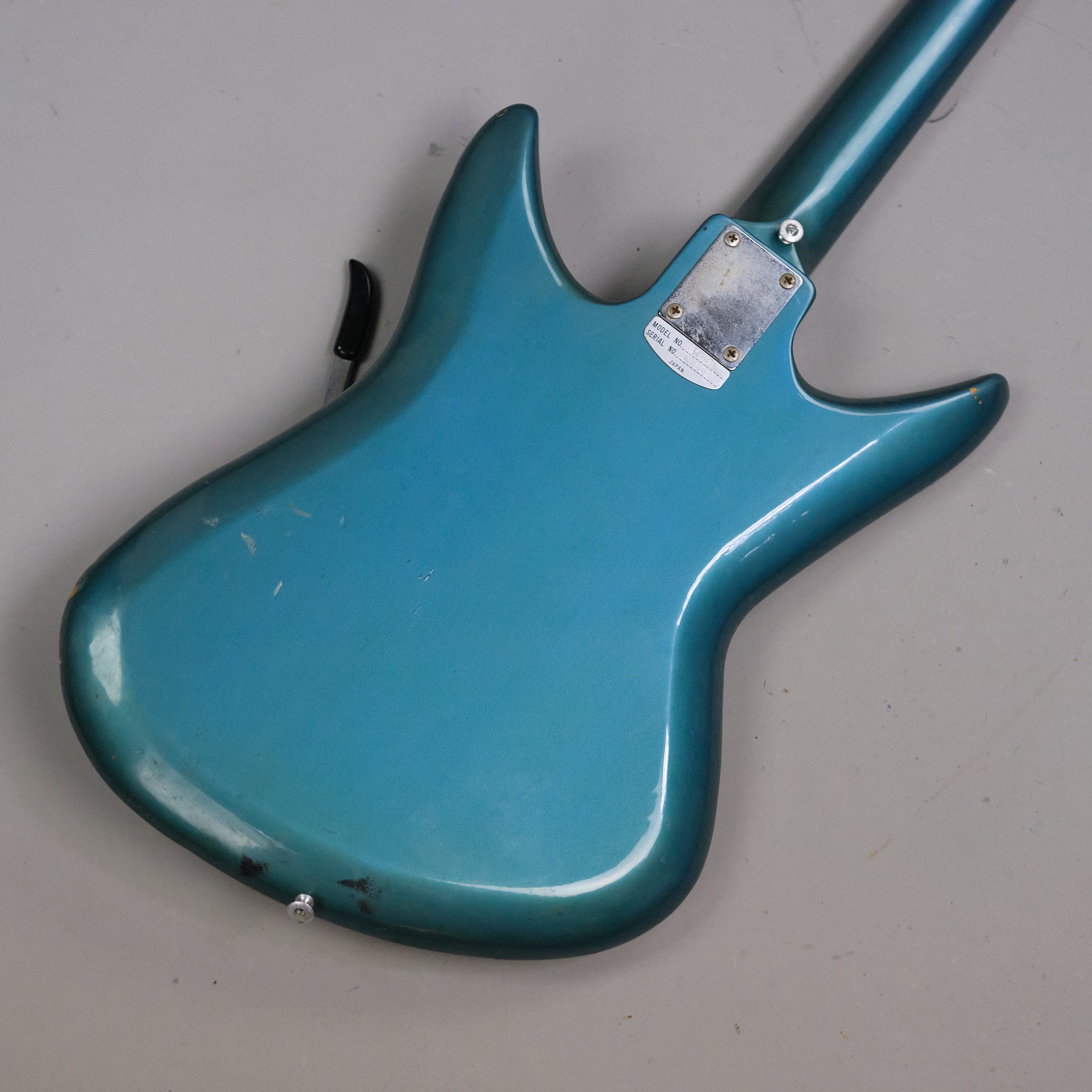 c1960s Teisco K-2L Shark Fin  (Japan, Blue)