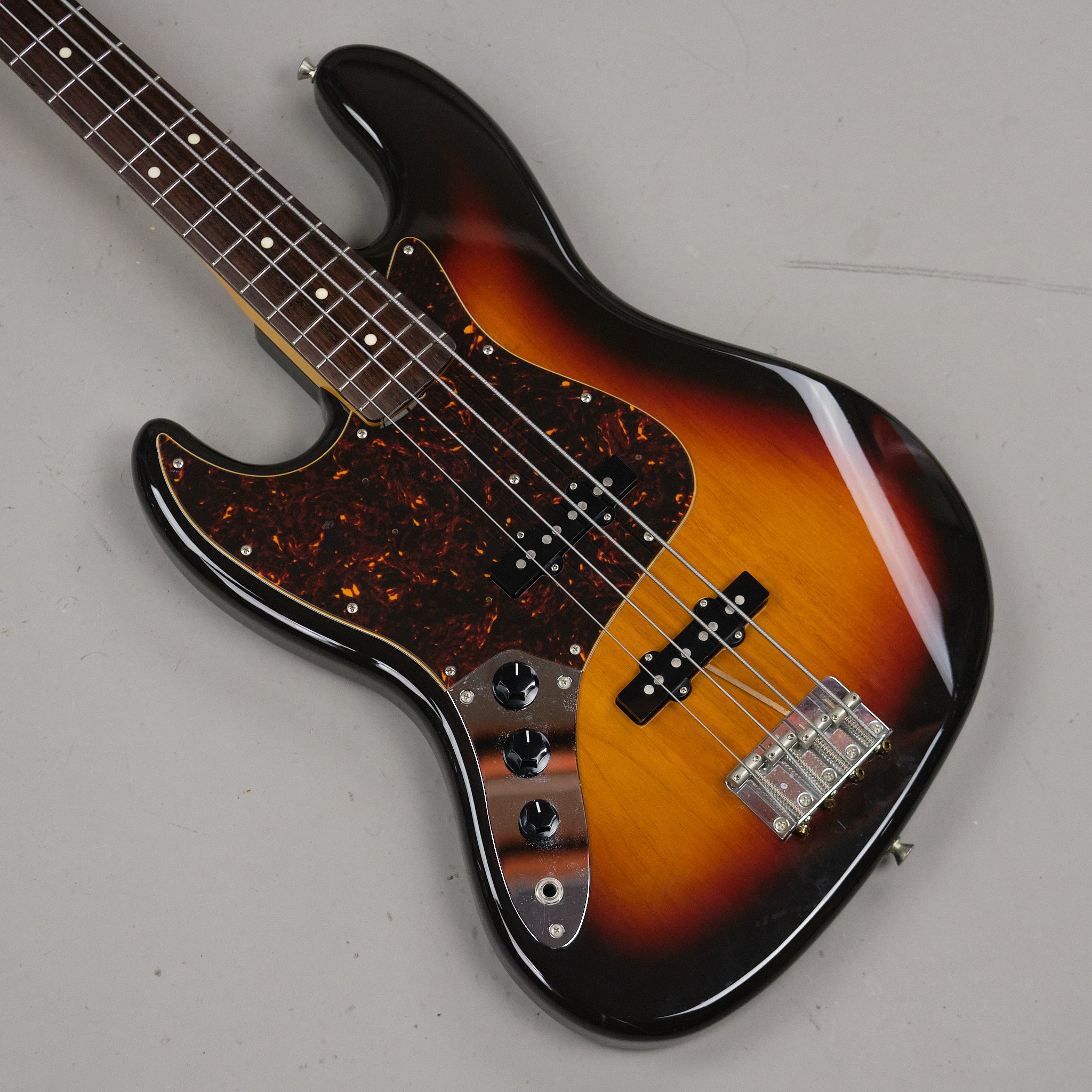 2005 Fender Jazz Bass LH (Japan, Sunburst)