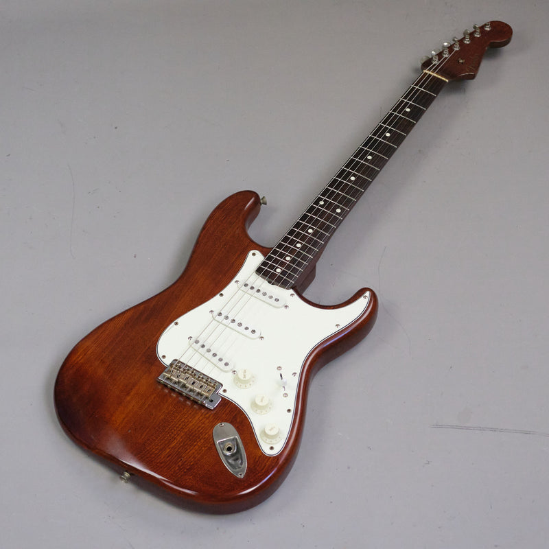 1990 Fender STD62 Stratocaster (Japan, Customer Special Order, Mahogany Stain)