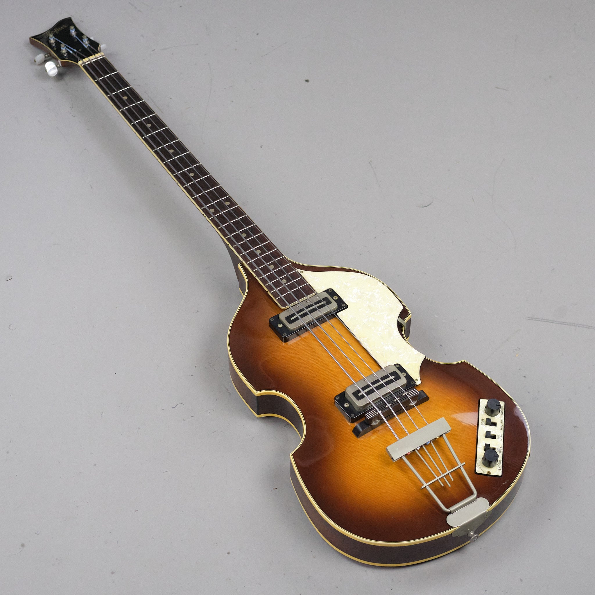 1978 Hofner 500/1 'Viola Bass' (Germany, Sunburst, Blade Pickups, OHSC)