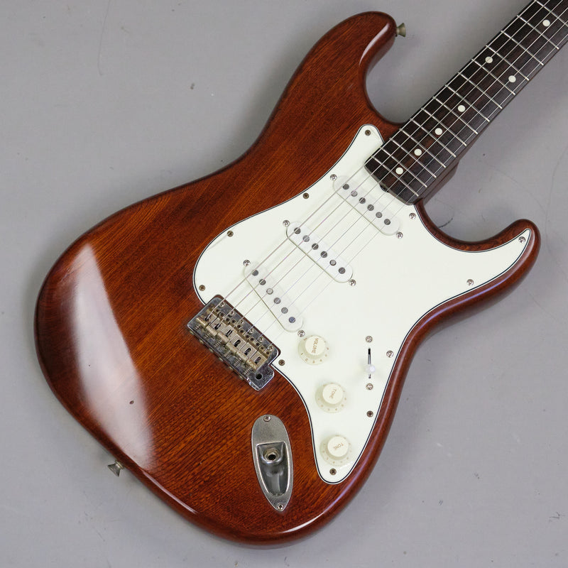 1990 Fender STD62 Stratocaster (Japan, Customer Special Order, Mahogany Stain)