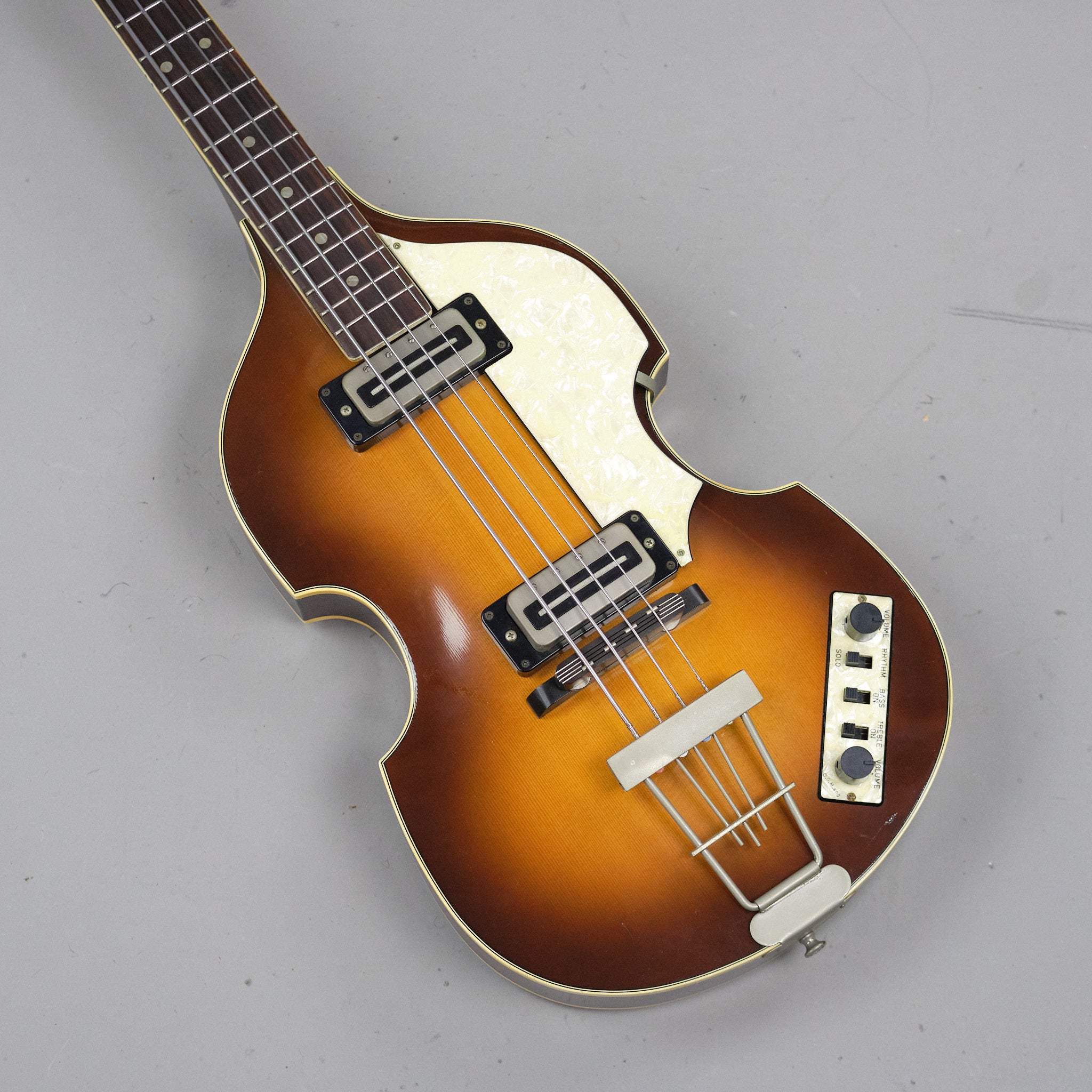 1978 Hofner 500/1 'Viola Bass' (Germany, Sunburst, Blade Pickups, OHSC)