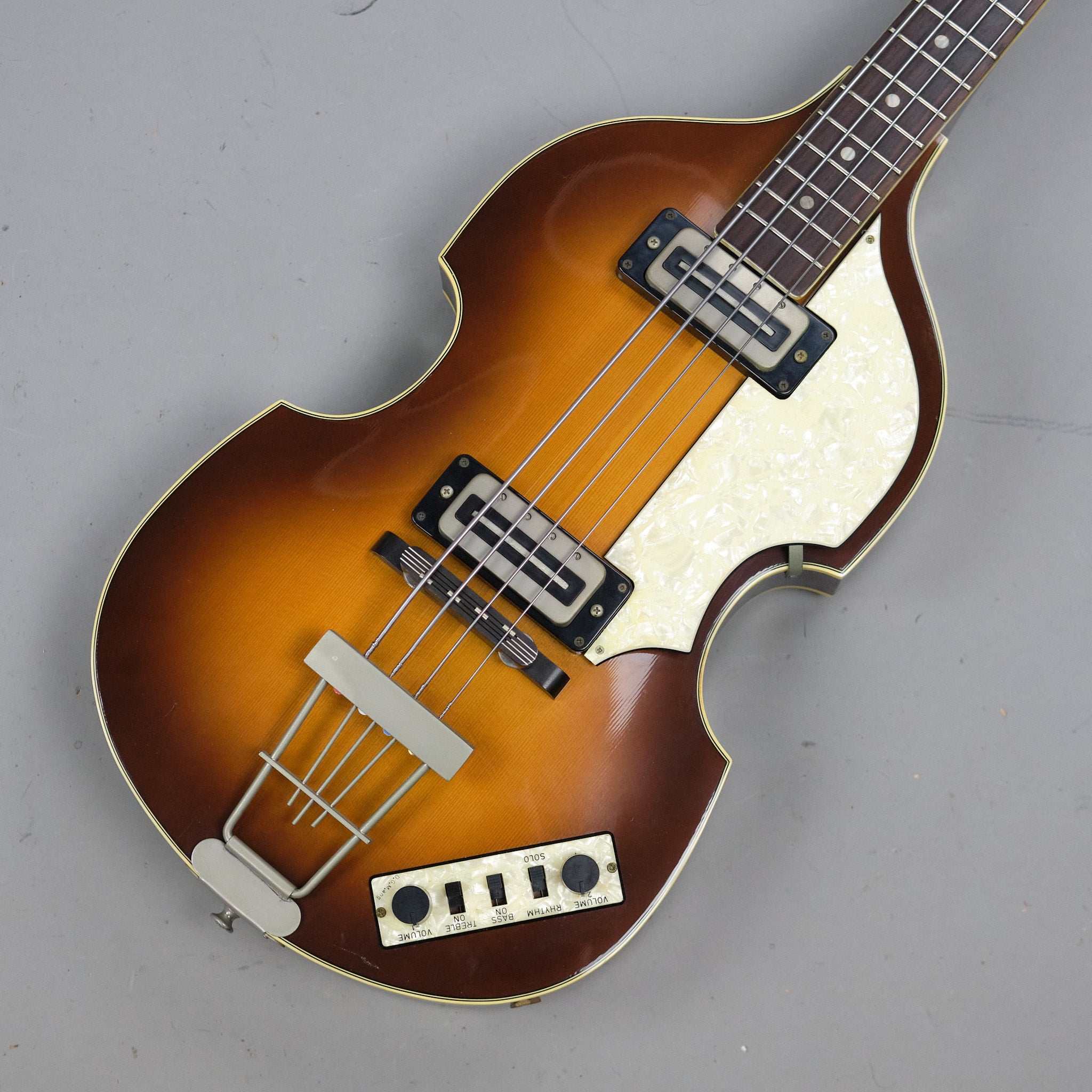 1978 Hofner 500/1 'Viola Bass' (Germany, Sunburst, Blade Pickups, OHSC)