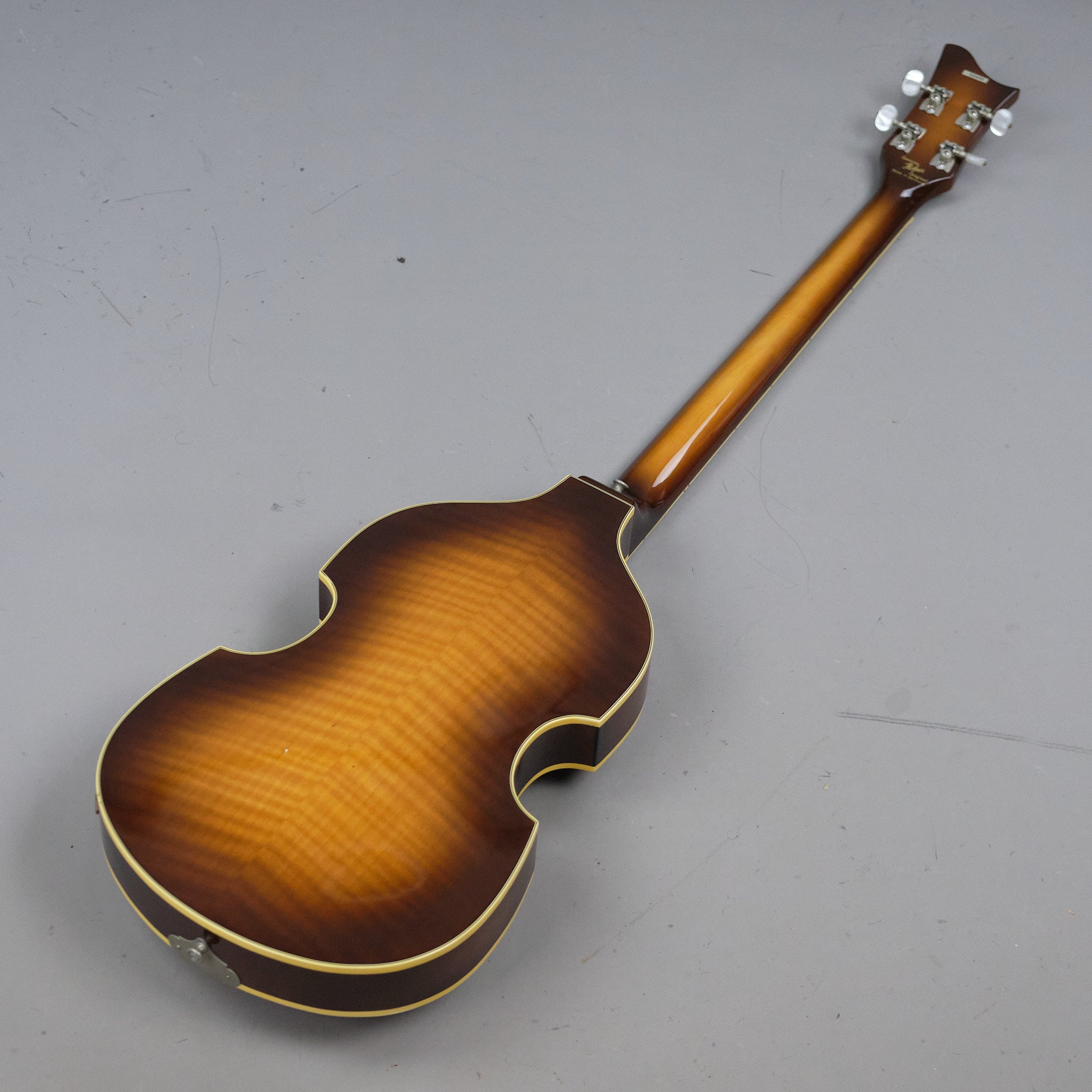 1978 Hofner 500/1 'Viola Bass' (Germany, Sunburst, Blade Pickups, OHSC)