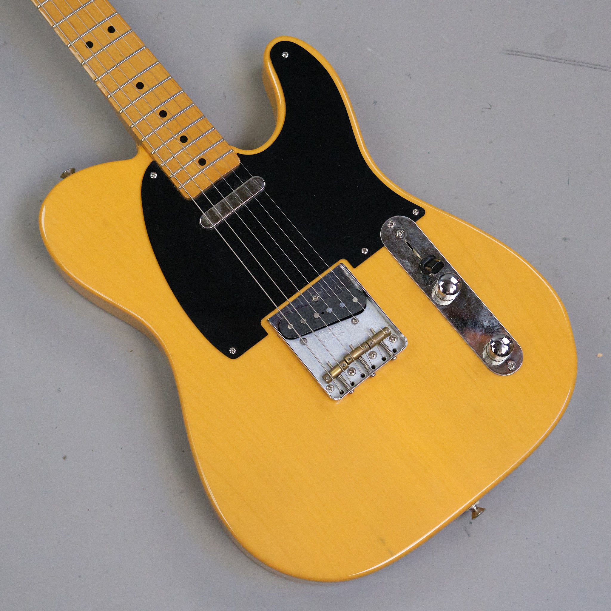 c2000s Fender Partscaster Telecaster (USA, Mexico, Blonde, TKL Case)