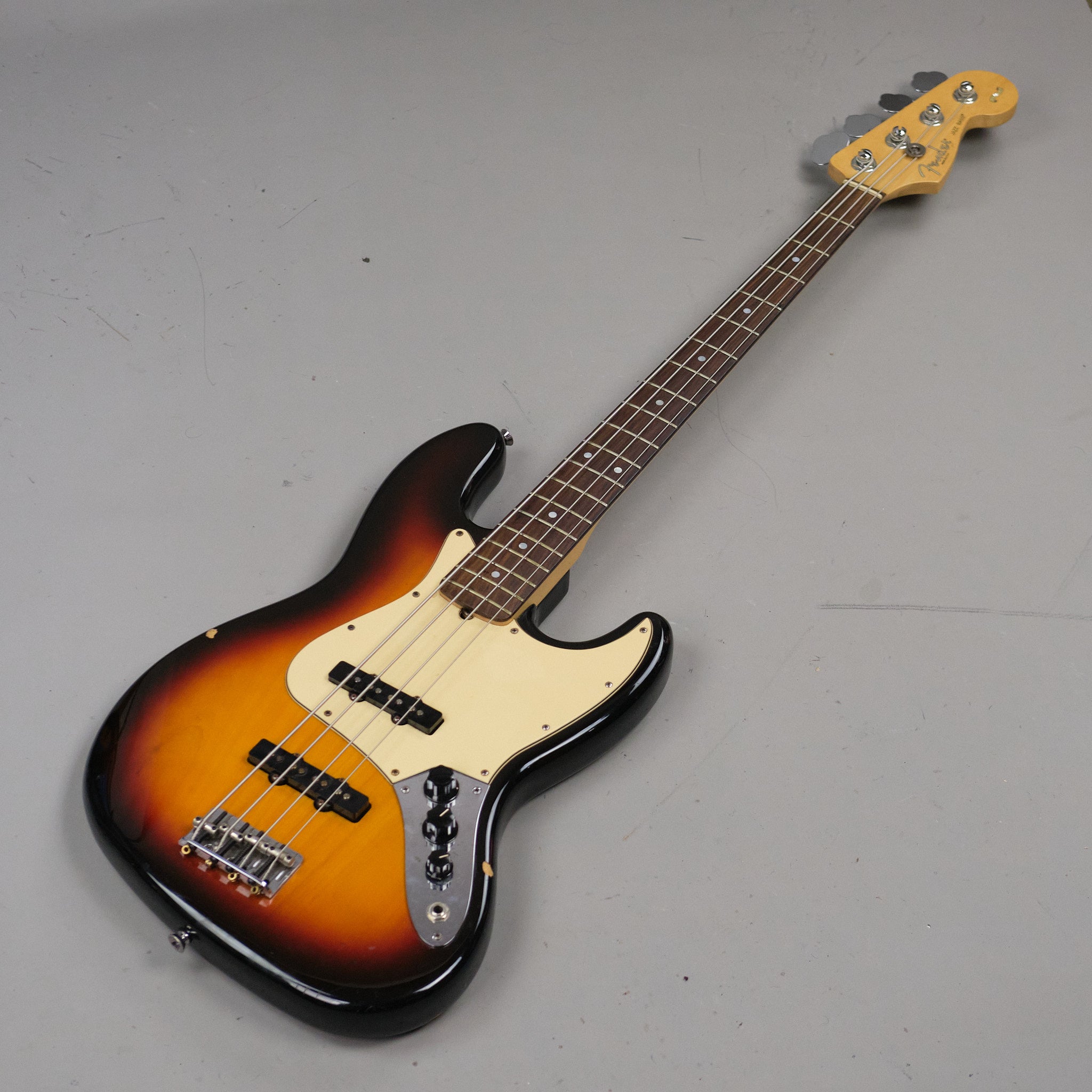 2006 Fender 60th Anniversary American Jazz Bass (USA, Sunburst, OHSC)