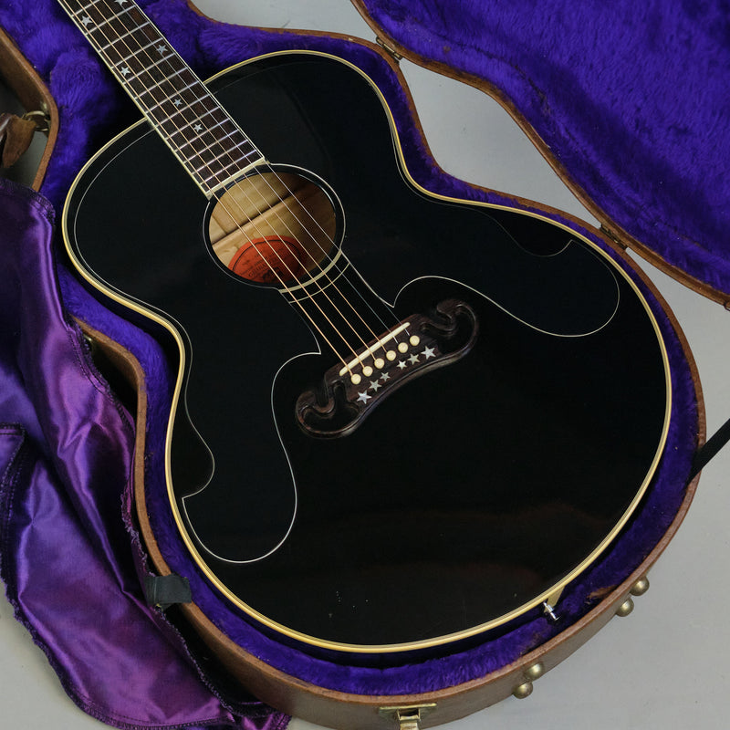 1995 Gibson J180 Everly Brothers (USA, Black, OHSC)