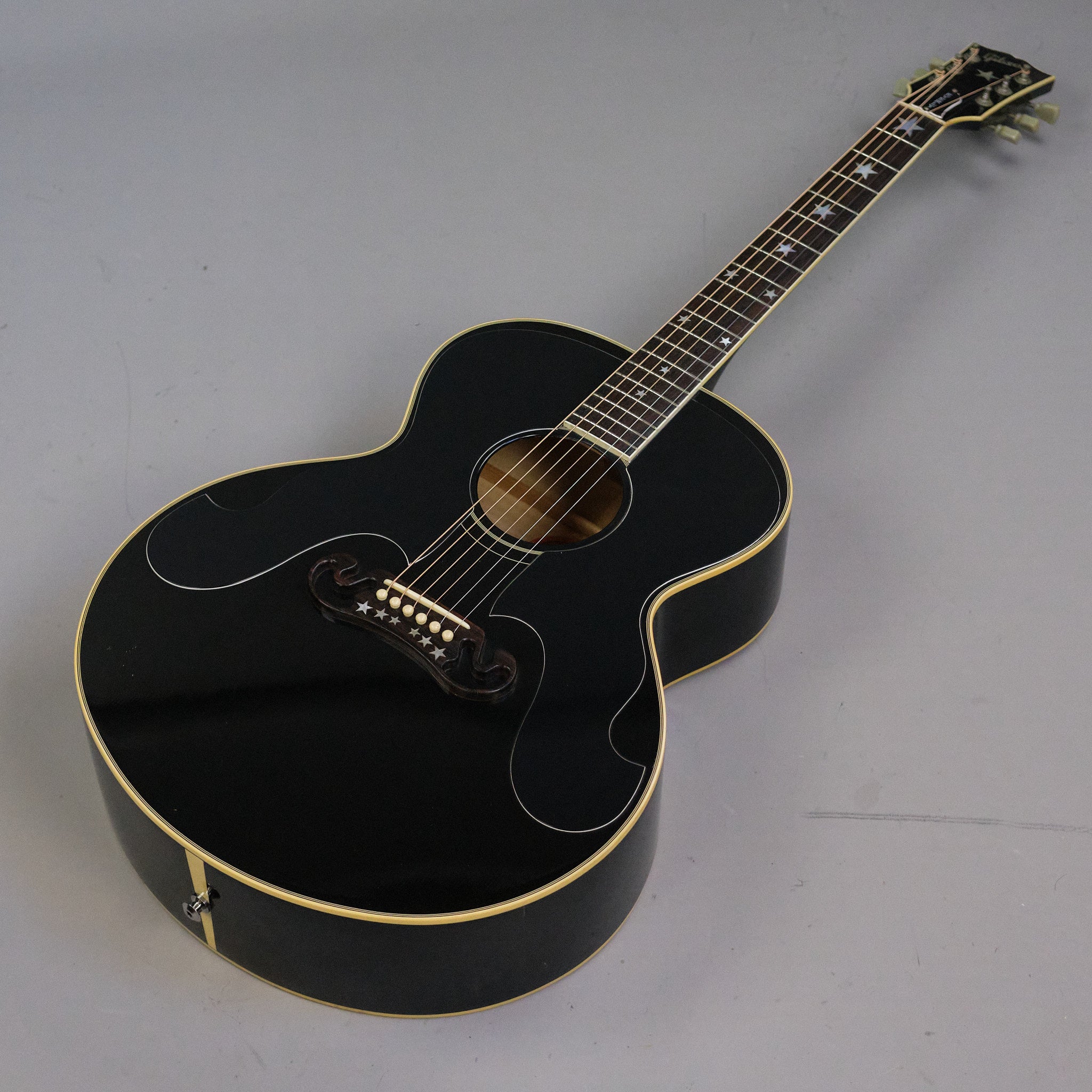 1995 Gibson J180 Everly Brothers (USA, Black, OHSC)