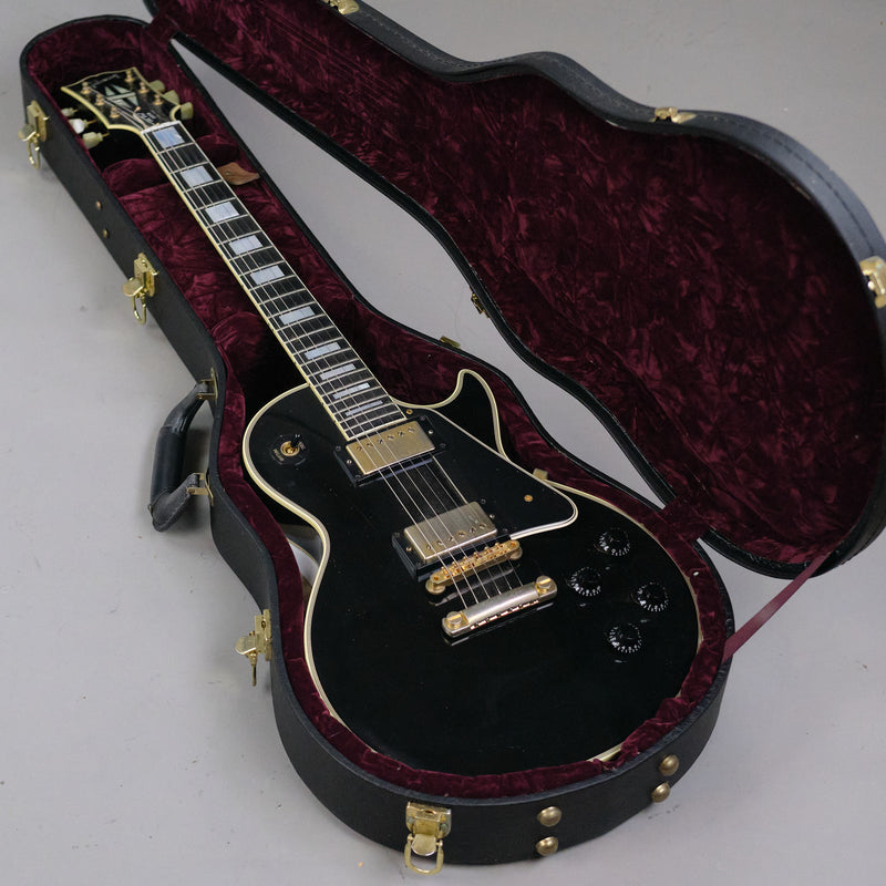 2008 Gibson Custom Shop '57 LRB-7 VOS Les Paul Custom (USA, Black, OHSC)