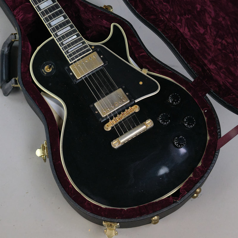 2008 Gibson Custom Shop '57 LRB-7 VOS Les Paul Custom (USA, Black, OHSC)