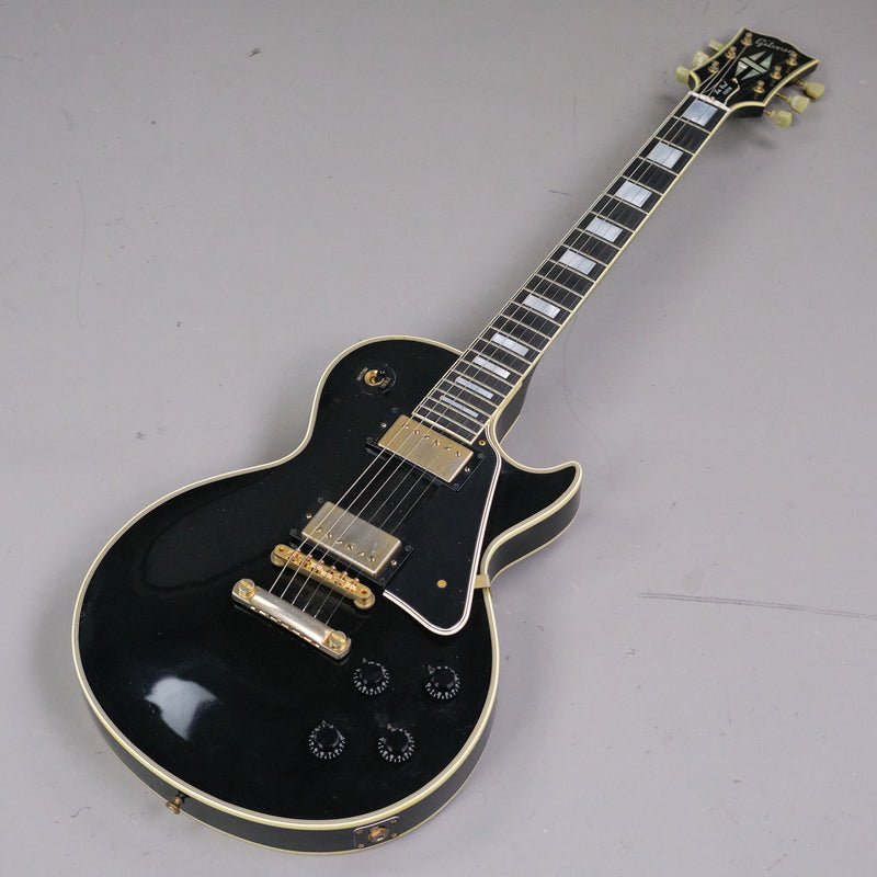 2008 Gibson Custom Shop '57 LRB-7 VOS Les Paul Custom (USA, Black, OHSC)