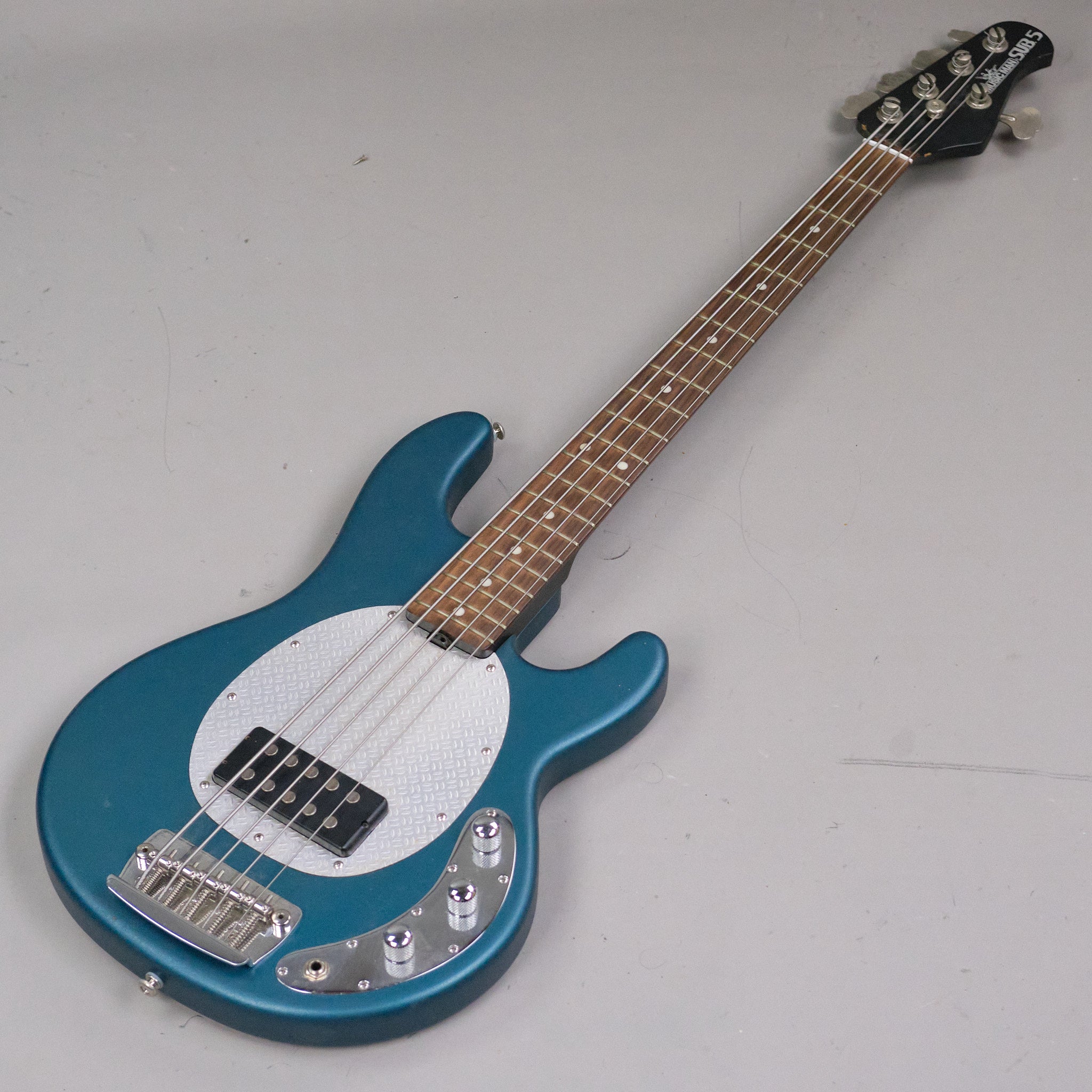 2005 Musicman Sub 5 Bass (USA, Blue, HSC)