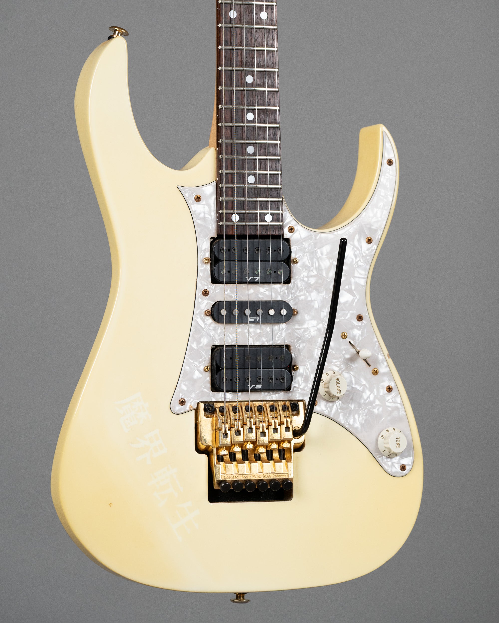 1997 Ibanez RG550DX (Japan, White/Gold Hardware)