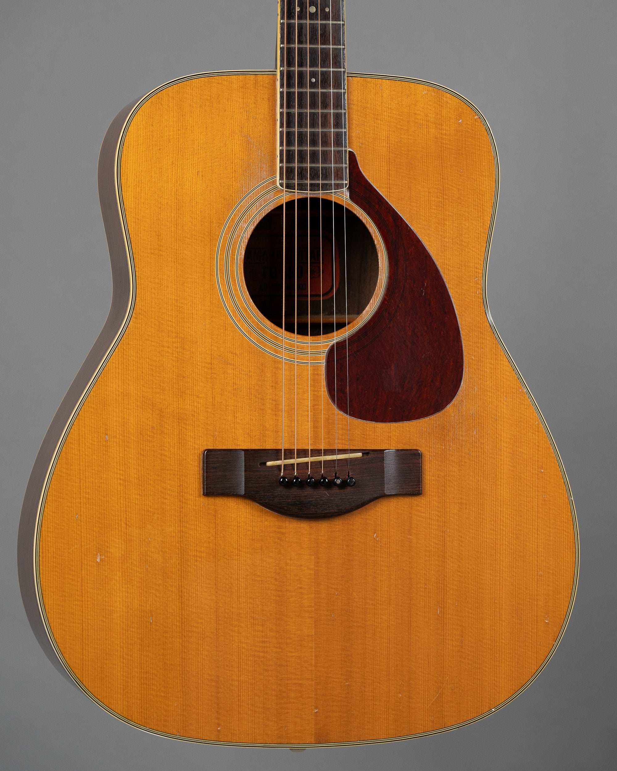 c1970 Yamaha FG350 Red Label (Japan, Natural, HSC)