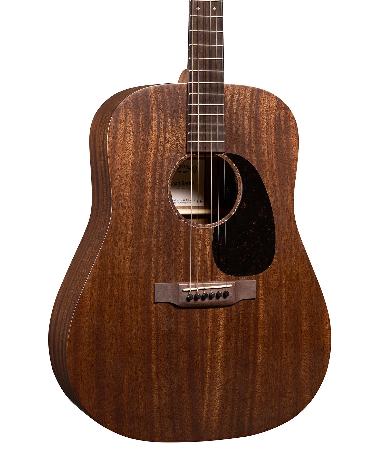 Martin D-10E Retro Sapele Road Series Dreadnought (Pickup, Gig Bag)