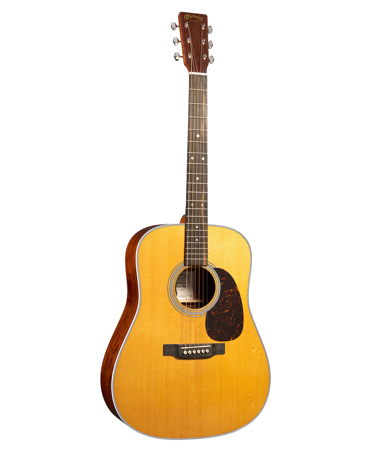 Martin DE Retro Plus Granadillo Road Series Dreadnought Acoustic Guitar