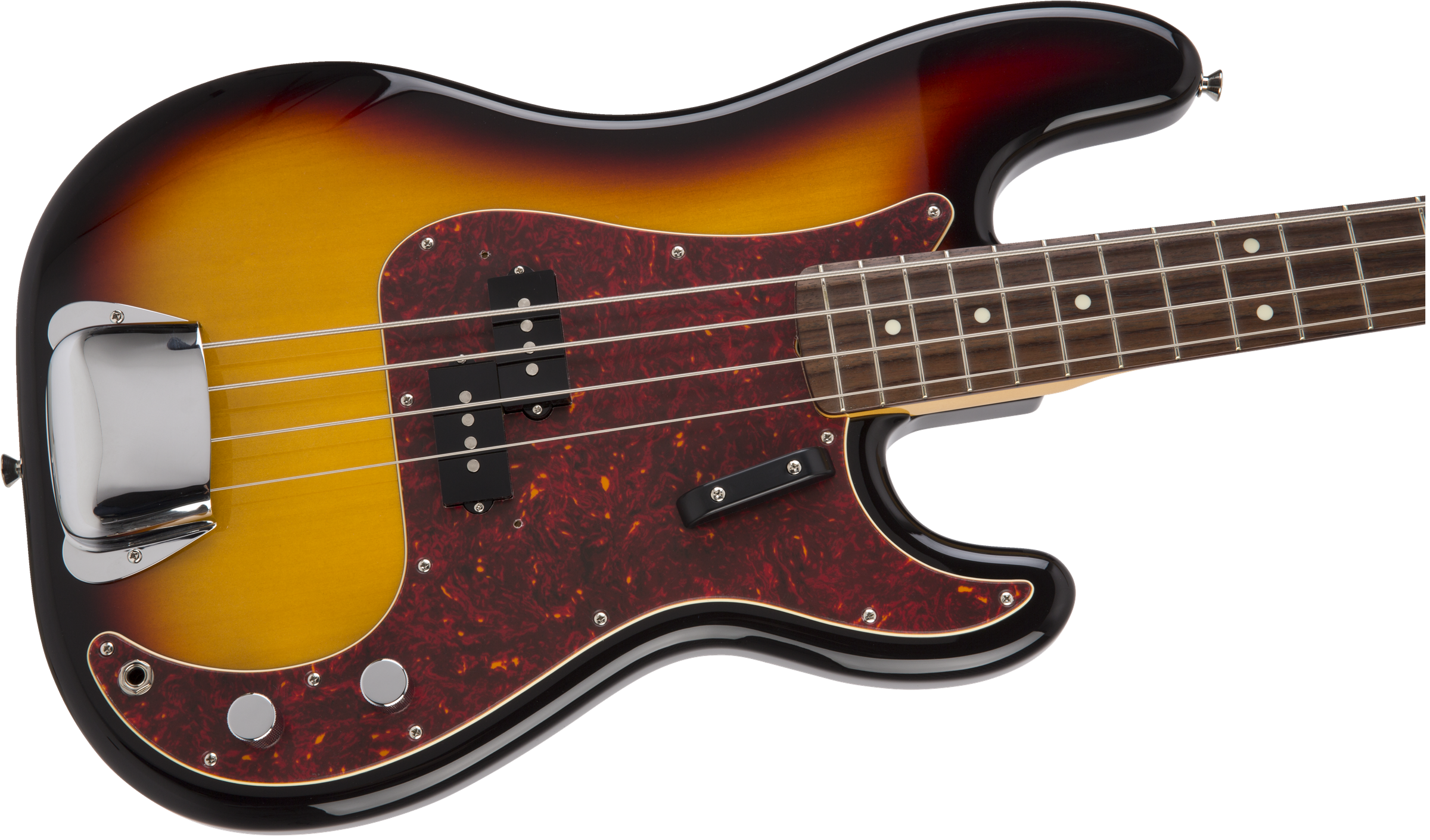 Fender Hama Okamoto Precision Bass #4 (Rosewood Fingerboard, 3 Colour Sunburst)