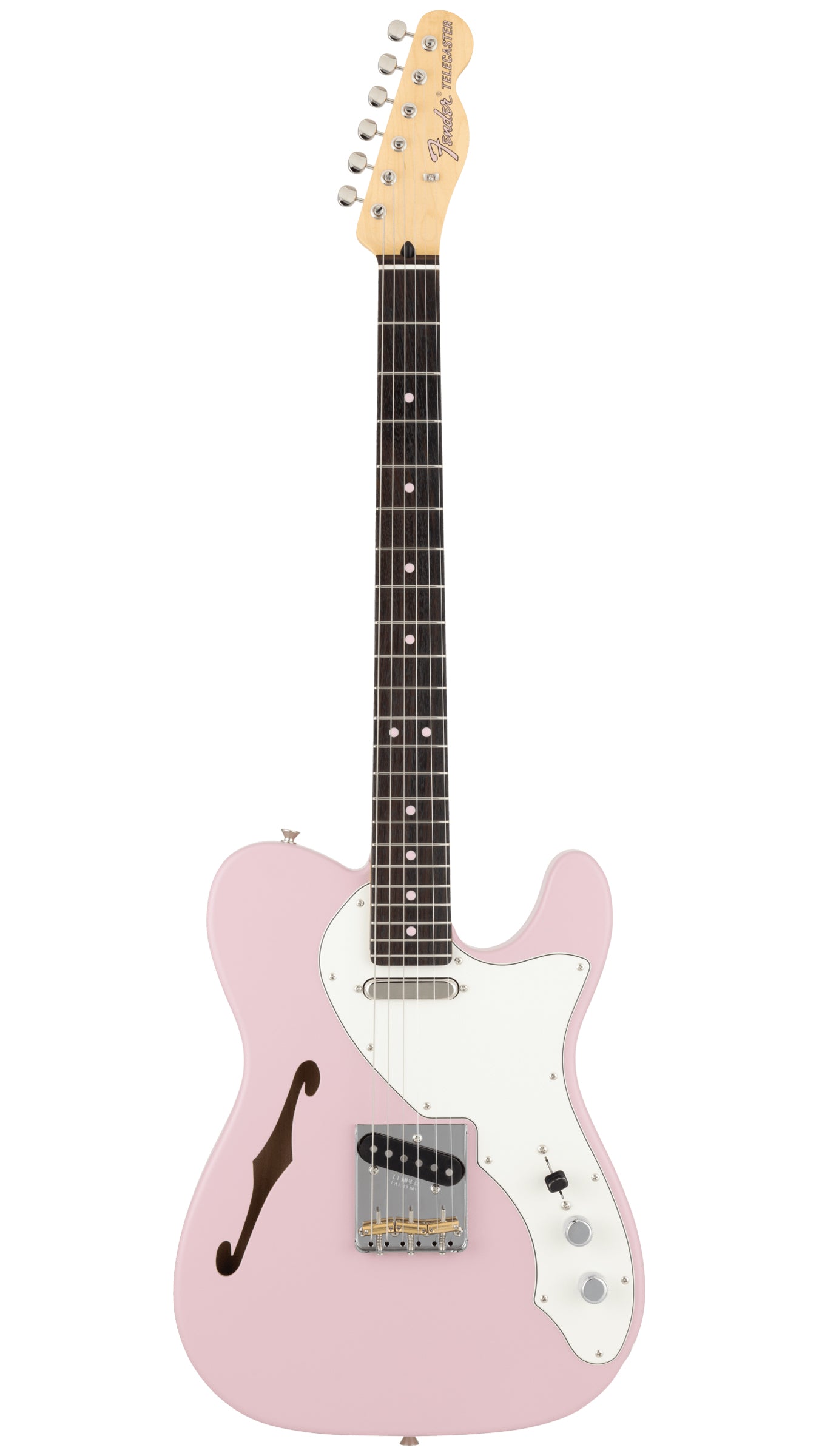 Fender Made in Japan Ltd Kusumi Telecaster Thinline (Rosewood Fingerboard, Kusumi Pink)