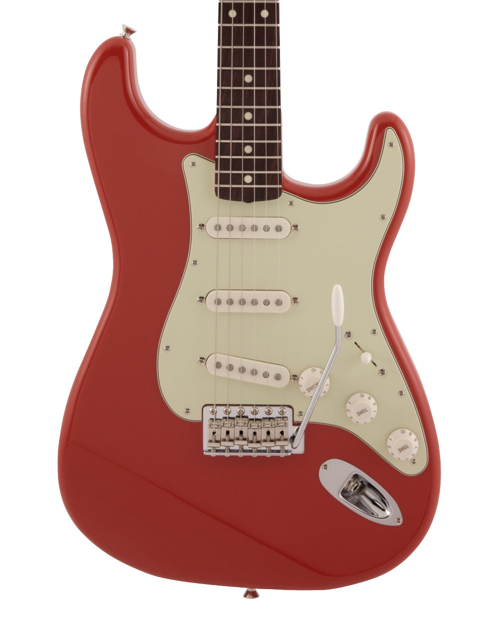 Fender Made in Japan Traditional 60s Stratocaster (Rosewood Fingerboard, Fiesta Red)