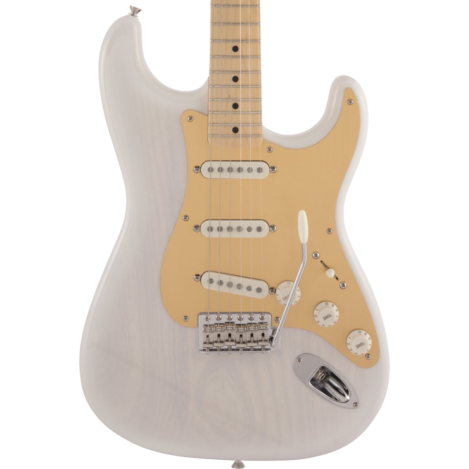 Fender Heritage '50s Stratocaster (Made In Japan, Maple Fingerboard, White Blonde)